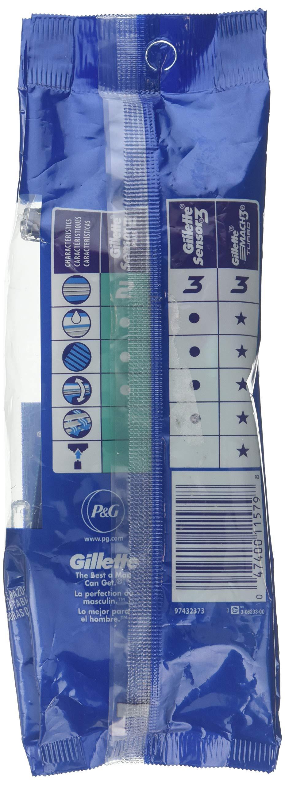 Gillette Mens Sensor 2 Plus Disposable Razor (10 Count) - Image 2