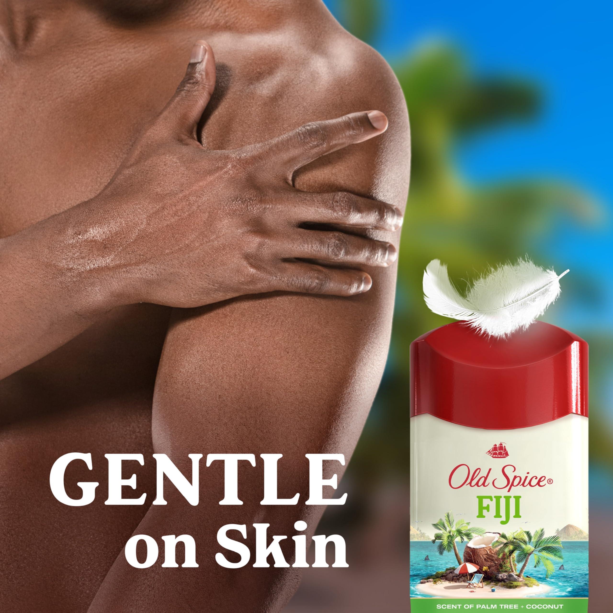 Old Spice Antiperspirant Deodorant for Men, 24/7 Sweat and Odor Protection, Advanced Skin Conditioners, Fiji with Palm Tree Scent, Invisible Solid, 2.6 oz (Pack of 2) - Image 5