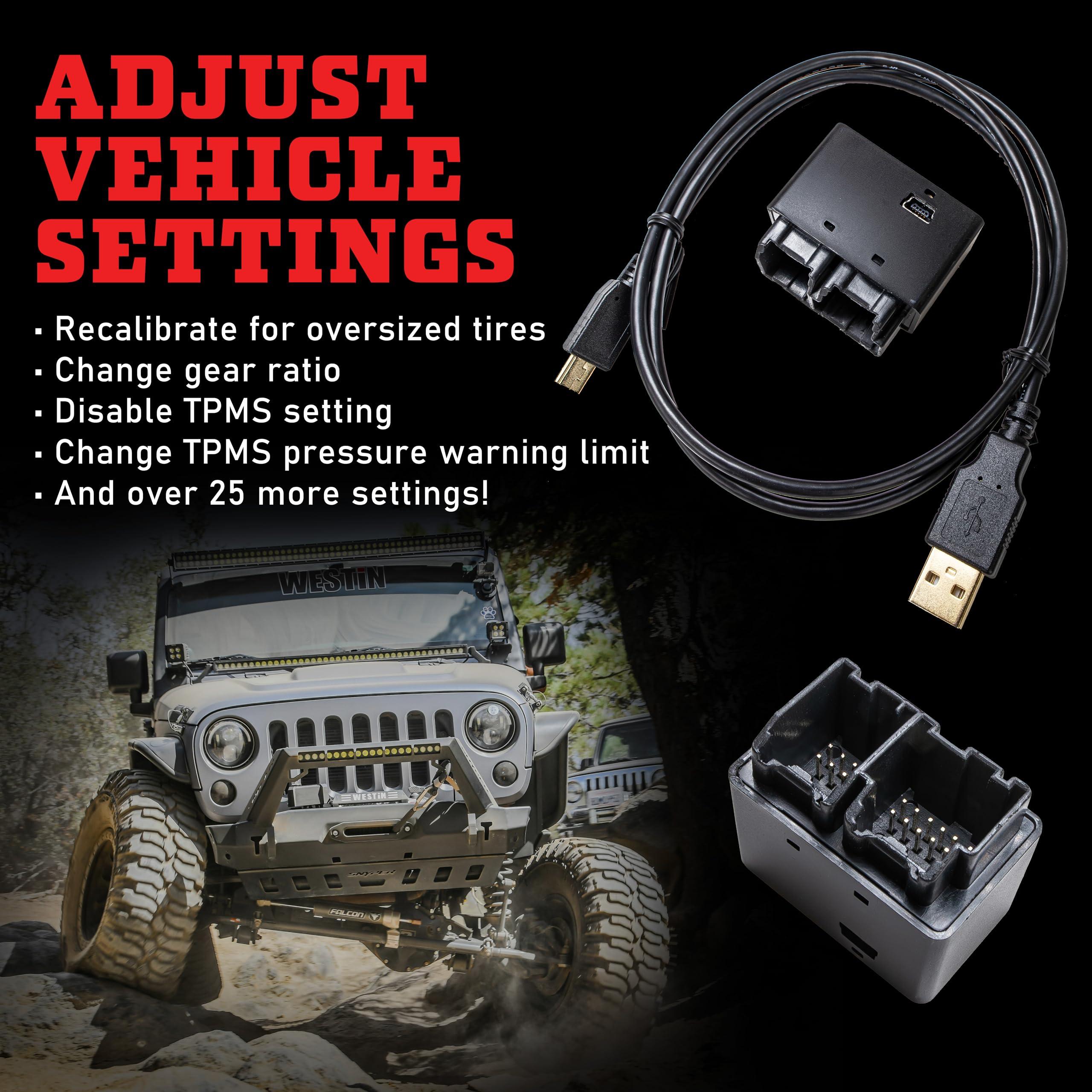 Z Automotive Tazer Mini Programmer | Fits 2018-2024 Jeep Wrangler JL and Gladiator JT | Customize Over 70 Settings | Activates Anti-Theft Pin Lock, Rock Crawl, Winch Mode and More! - Image 3
