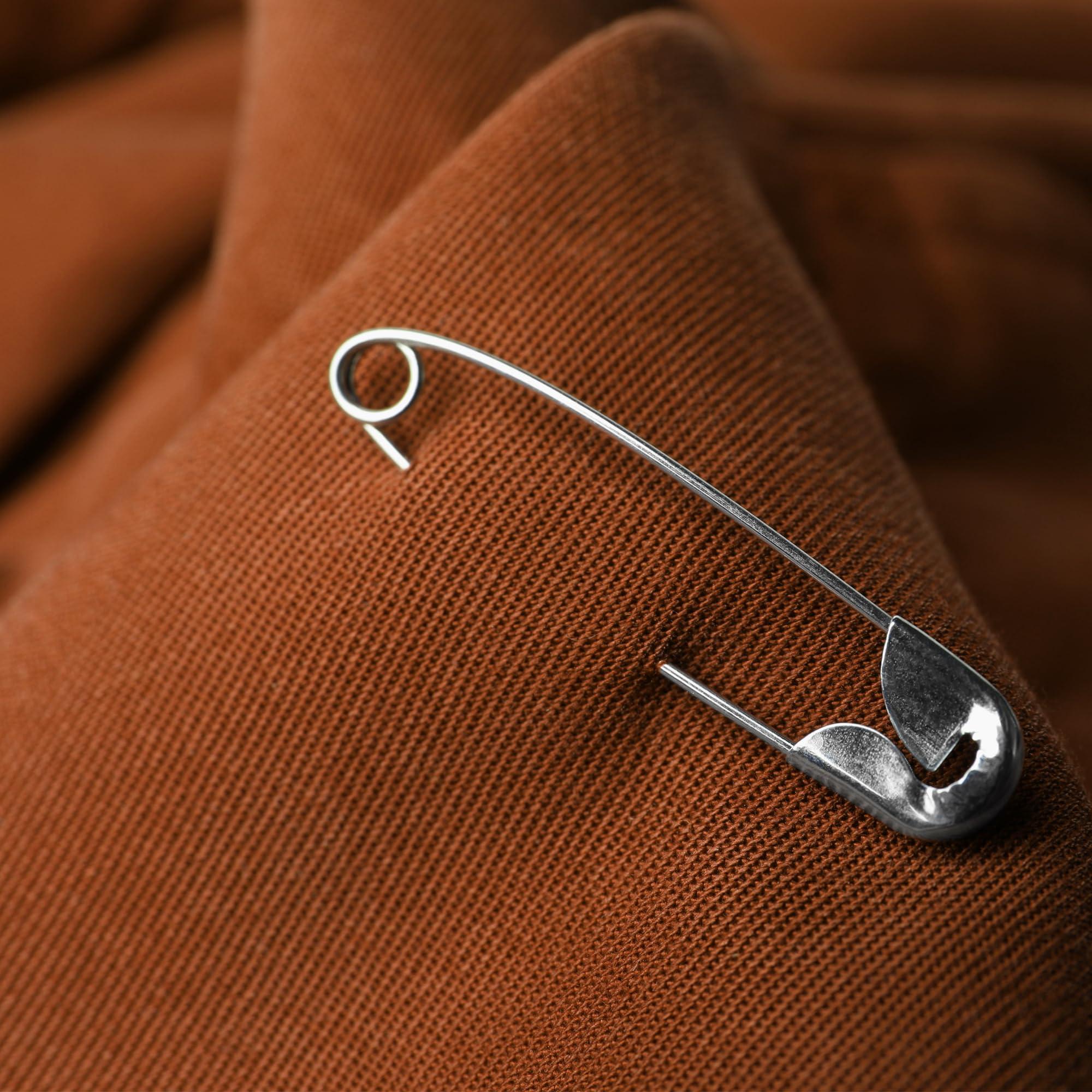 Oiojuct Large Safety Pins - 3 Inch Heavy Duty Big Safety Pins, 100 PCS for Sewing, Crafts, and Clothing - Image 5