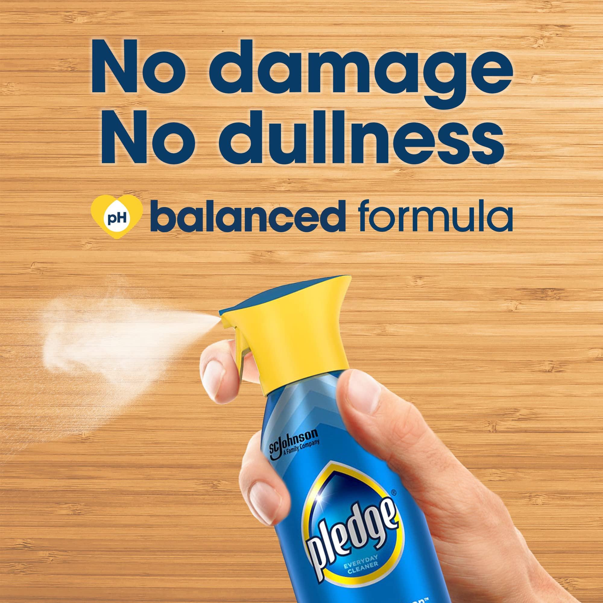 Pledge pH-Balanced Multisurface Spray, Everyday Cleaner, Rainshower Scent, 9.7oz (Pack of 3) - Image 7