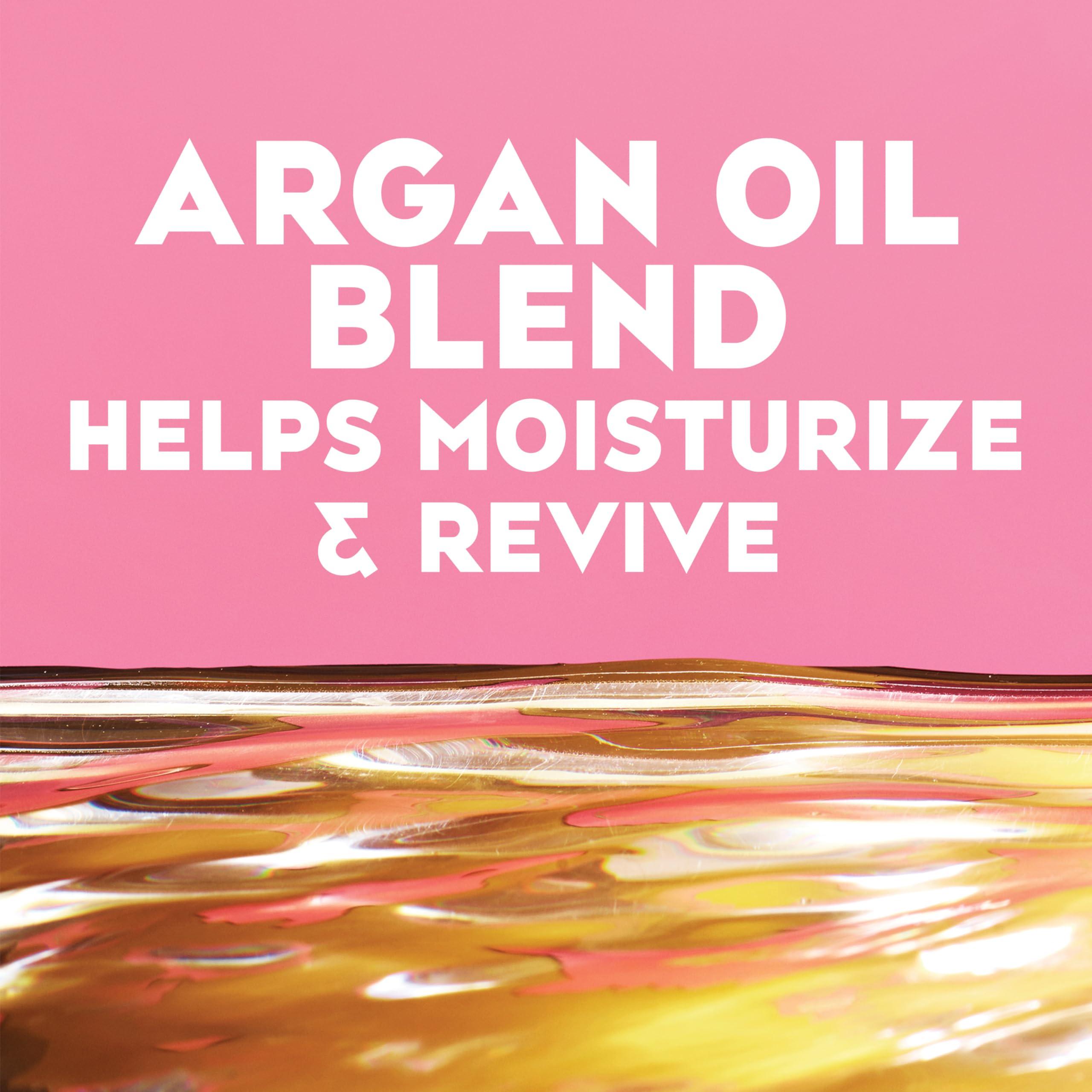 OGX Renewing + Argan Oil of Morocco Shampoo, Damage Repair Shampoo & Argan Oil to Help Strengthen & Repair Dry, Damaged Hair, Paraben-Free, Sulfate-Free Surfactants, 25.4 fl. oz - Image 3