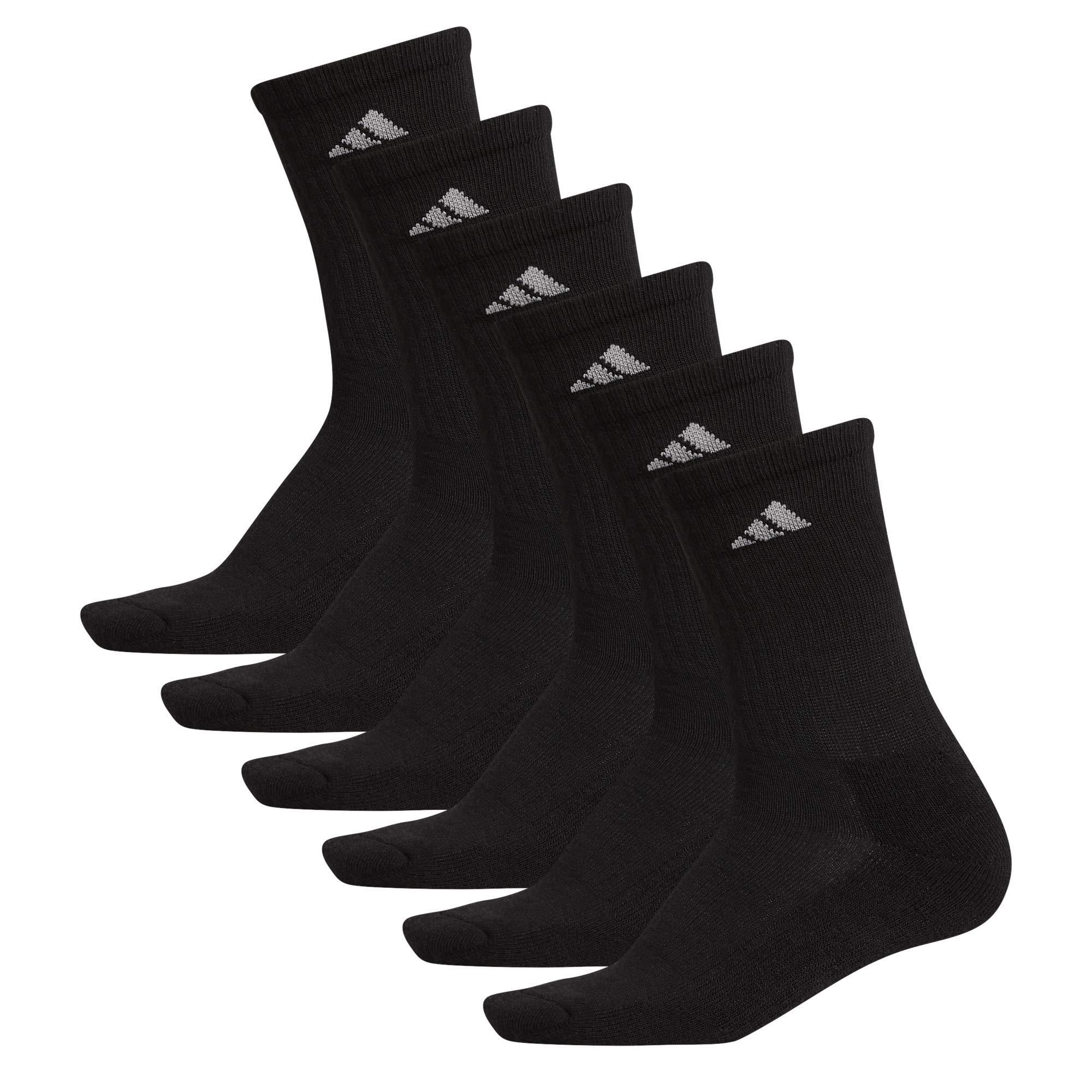 adidas Women's Athletic Cushioned Crew Socks with Arch Support, 6-Pack, Durable, Moisture-Wicking - Image 7