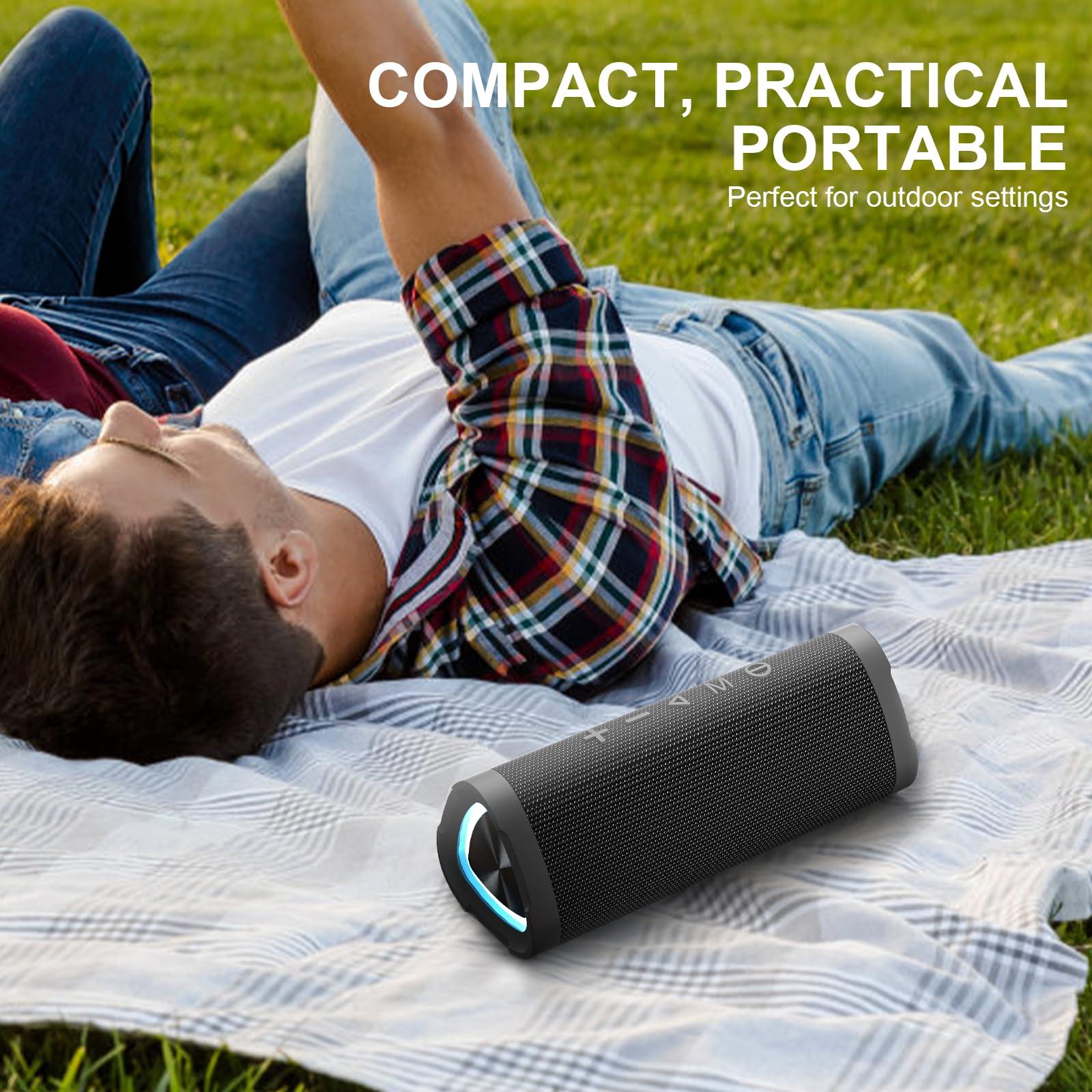 Vanzon Bluetooth Speakers, V40 Portable Wireless Speaker V5.0 with 24W Loud Stereo Sound, 24H Playtime, TWS & IPX7 Waterproof, Suitable for Travel, Home and Outdoors - Image 6