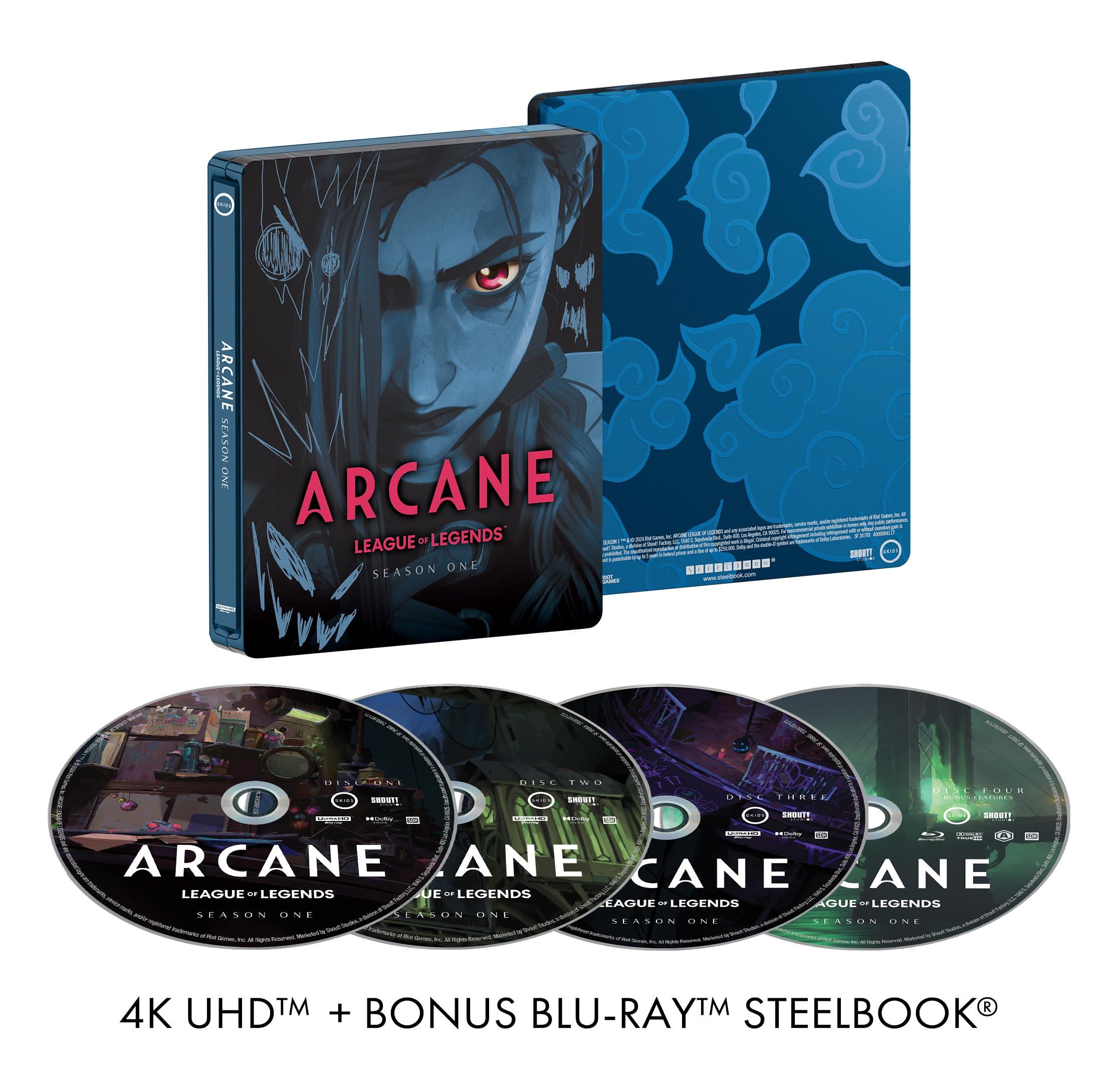 Arcane: League of Legends - Season One Limited Edition Steelbook [4K] [4K UHD] - Image 4