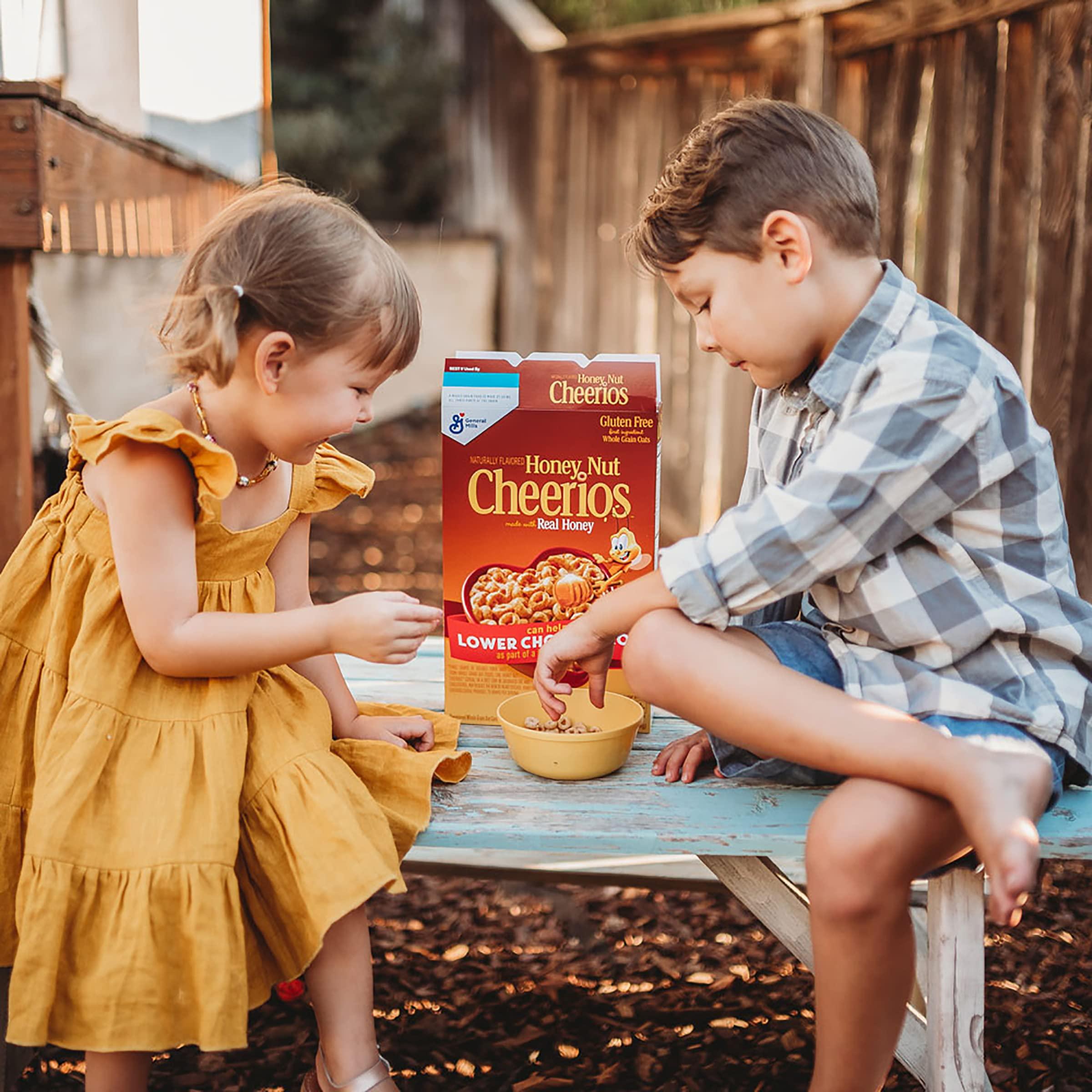 Honey Nut Cheerios Breakfast Cereal Cup, Gluten Free, Single Serve Cereal, 1.8 oz (Pack of 12) - Image 7