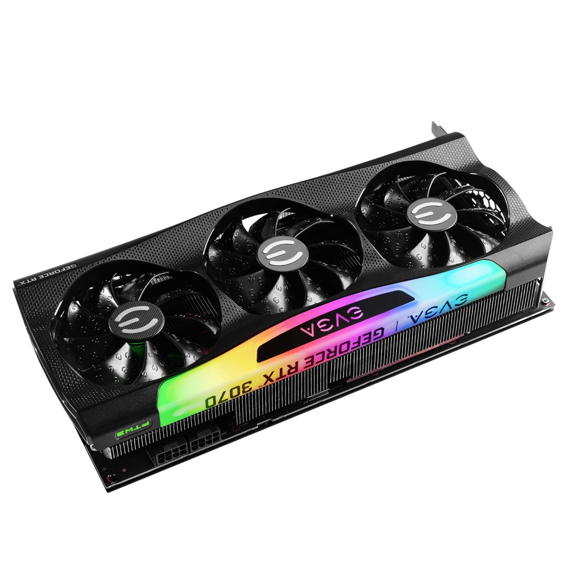 EVGA GeForce RTX 3070 FTW3 Ultra Gaming, 08G-P5-3767-KL, 8GB GDDR6, iCX3 Technology, ARGB LED, Metal Backplate, LHR - Image 8