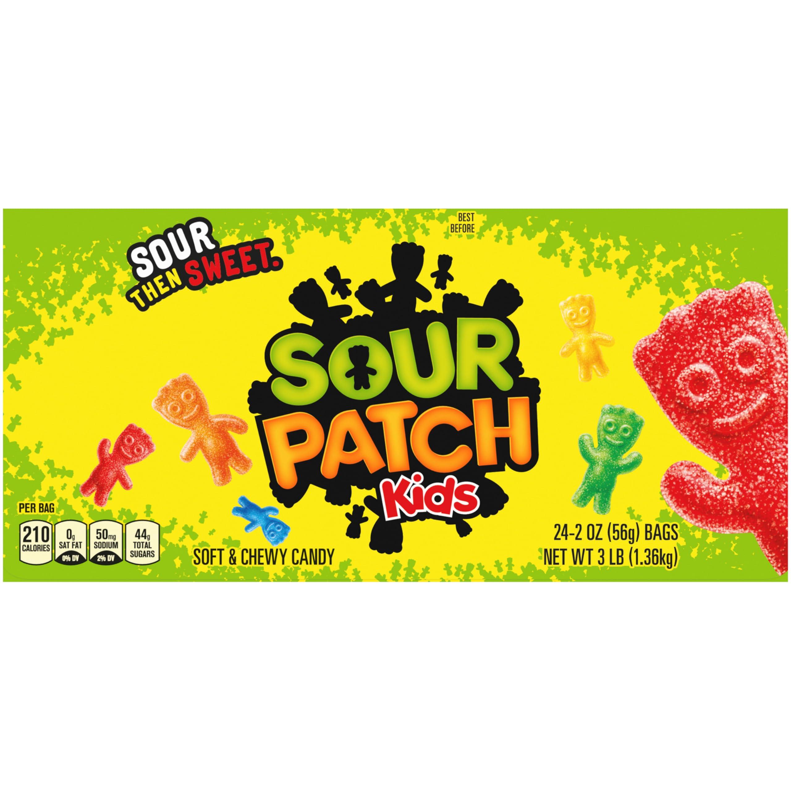 SOUR PATCH KIDS Soft & Chewy Candy, Bulk Candy, 24 - 2 oz Bags - Image 15