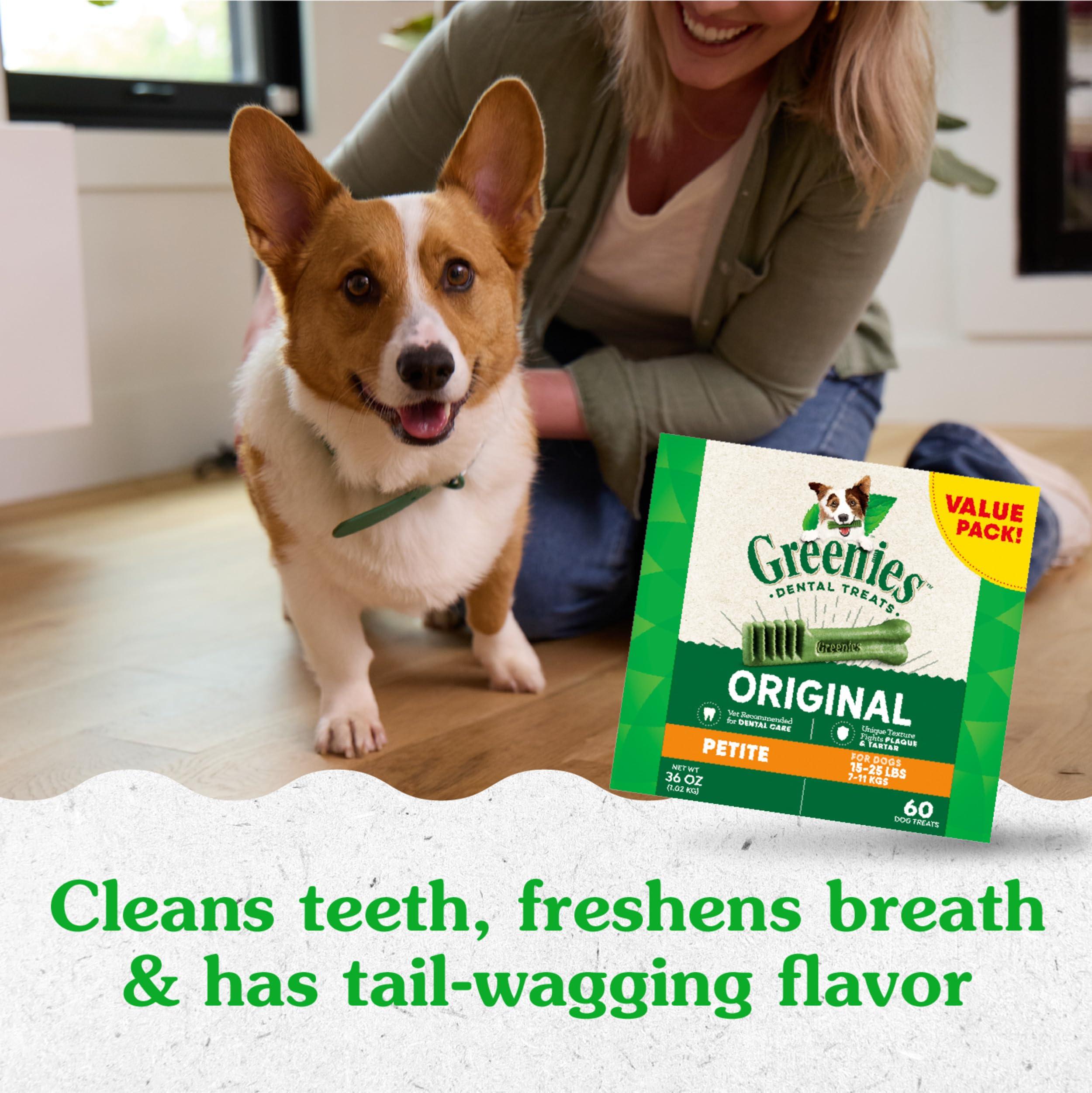 Greenies Original Petite Dental Dog Treats, 36 oz. Pack (60 Treats) - Image 8