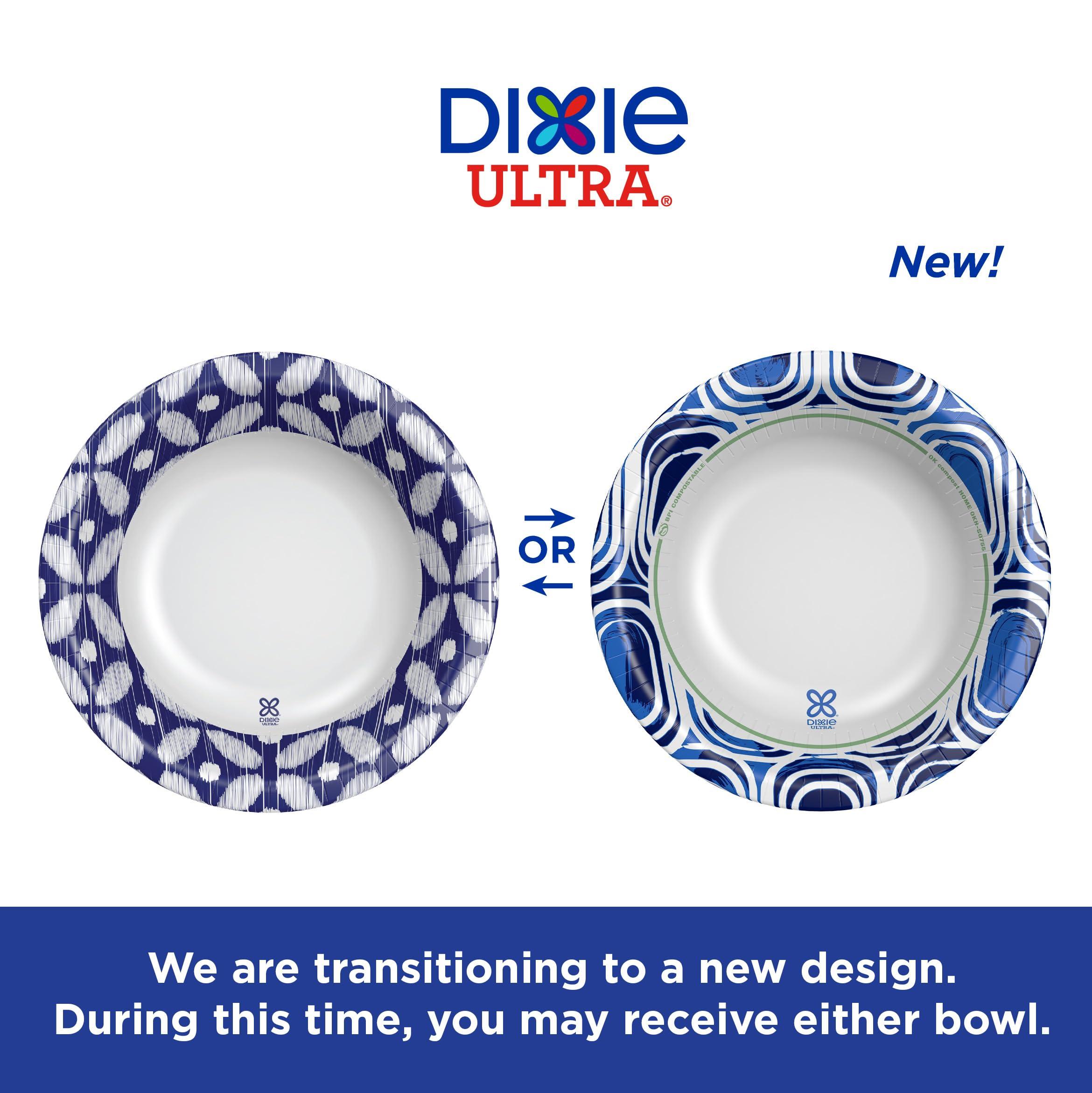 Dixie Ultra, Large Paper Bowls, 20 Oz, 56 Count, Microwave Safe, Compostable, Disposable Bowls Great For Breakfast, Lunch, And Dinner Meals - Image 3