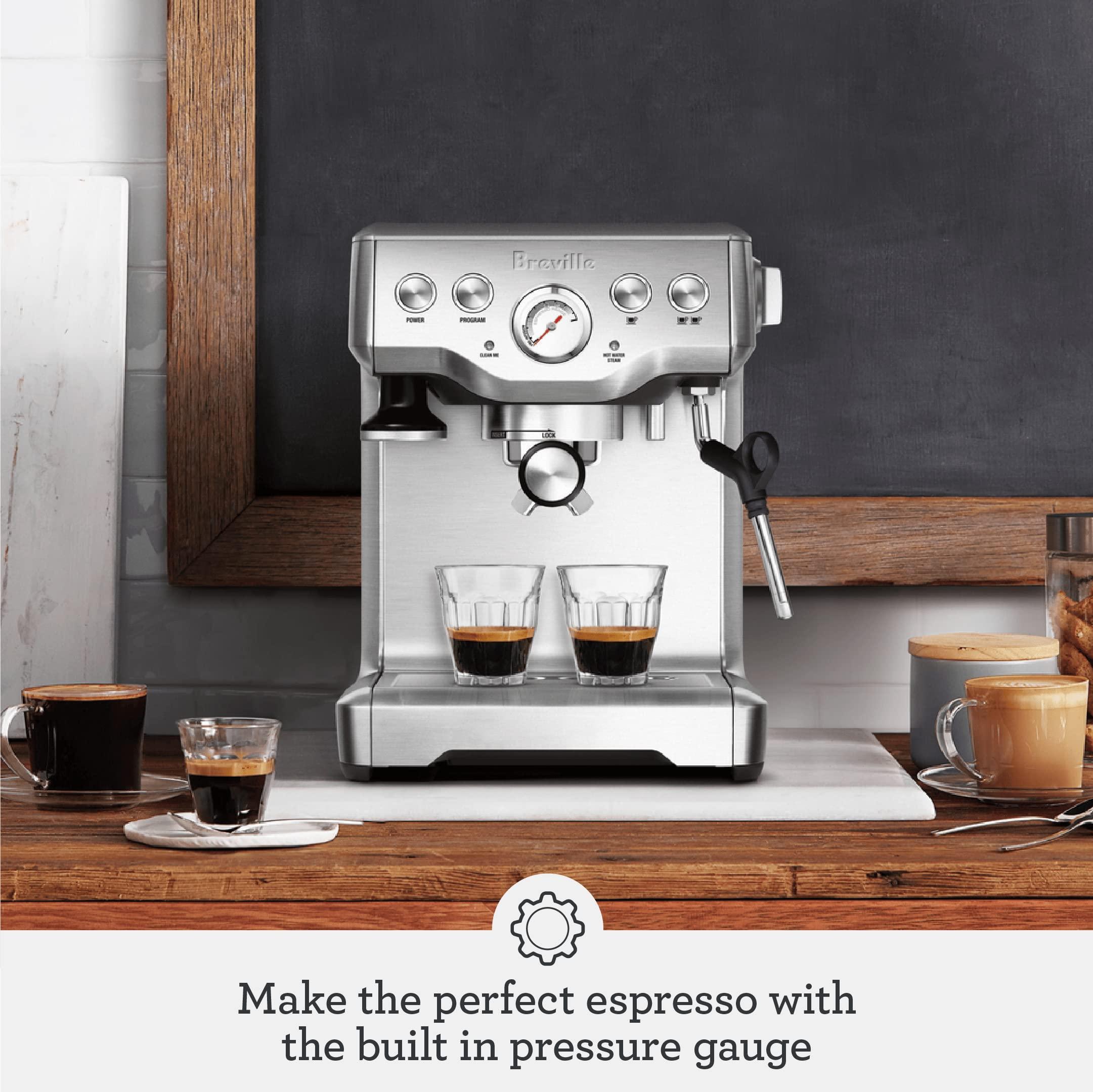Breville Infuser Espresso Machine BES840XL, Brushed Stainless Steel - Image 3