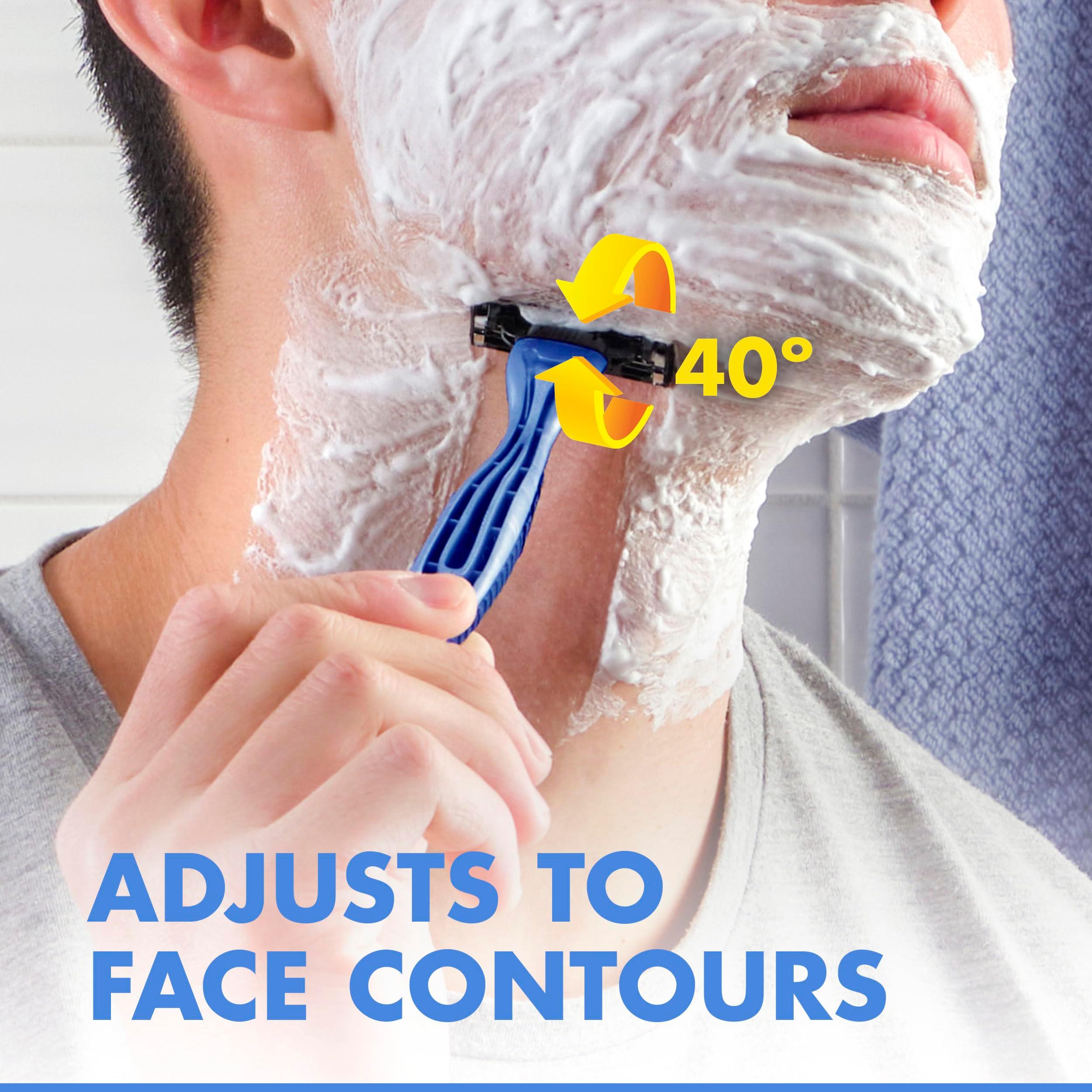 Gillette Mach3 Men's Disposable Razors, 3 Count - Image 5