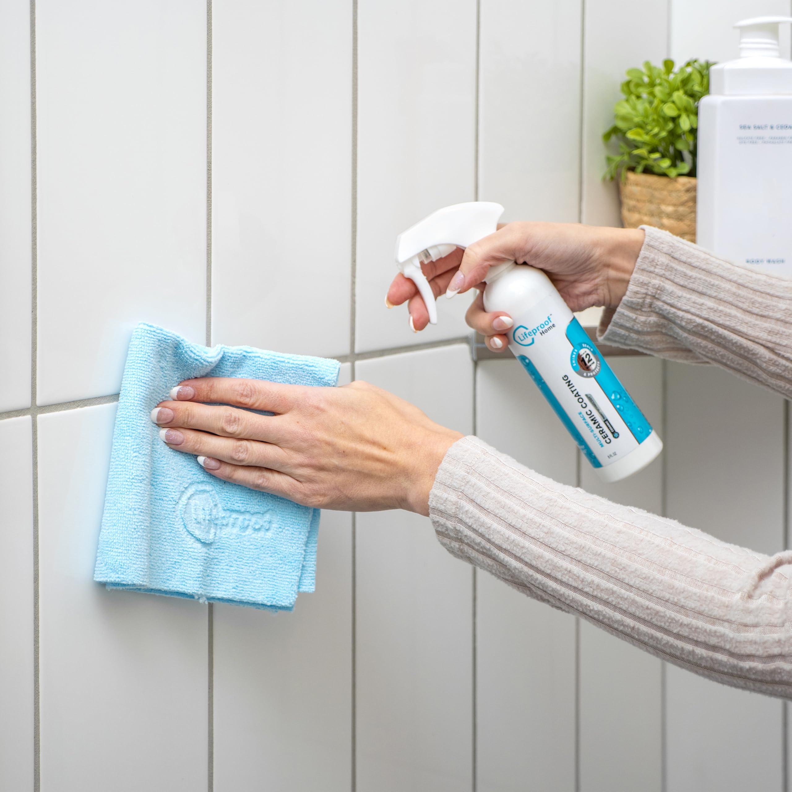 Lifeproof Ceramic Coating Spray Kit - Shine, Seal & Protect Kitchen & Bath Surfaces, Repels Stains & Grime - Image 9