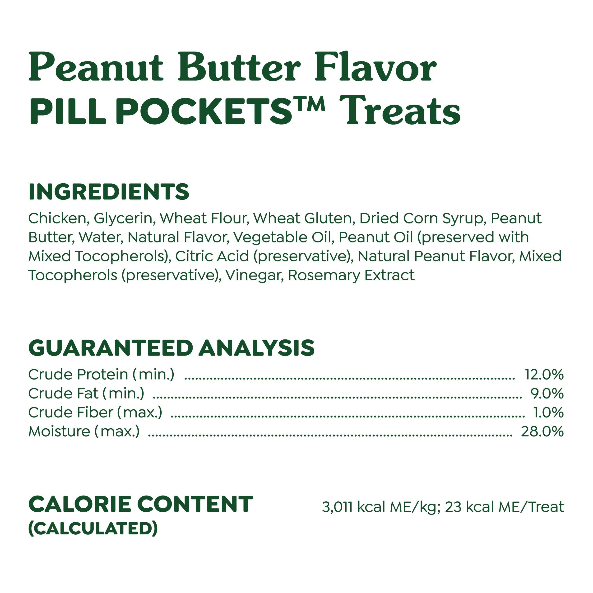 Greenies Pill Pockets for Dogs Large Size, Soft Dog Treats, with Real Peanut Butter, 15.8 oz. Pouch (60 Treats) - Image 7