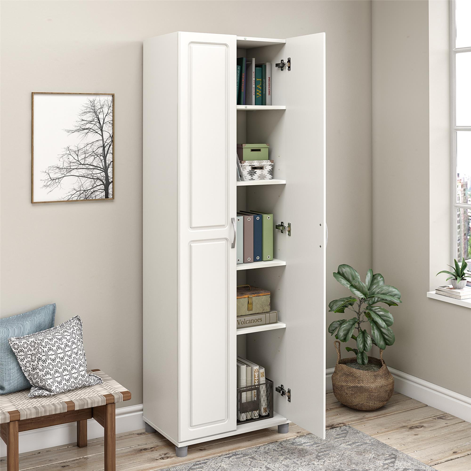SystemBuild Evolution Kendall 24" Utility Storage Cabinet - White - Image 13