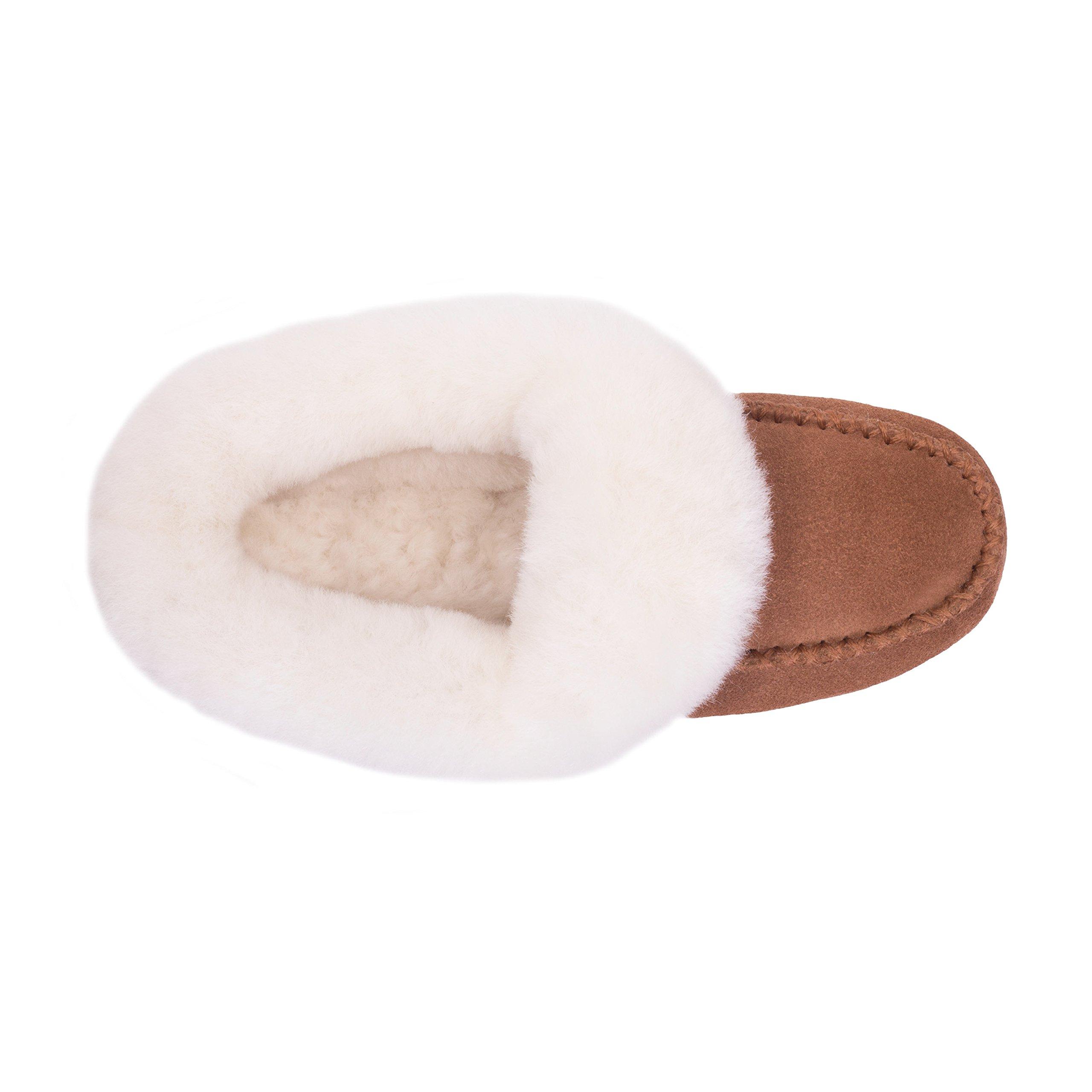 Cloud Nine Sheepskin Bootie Slippers for Women - Warm and Comfortable Australian Shearling Booties - Image 5