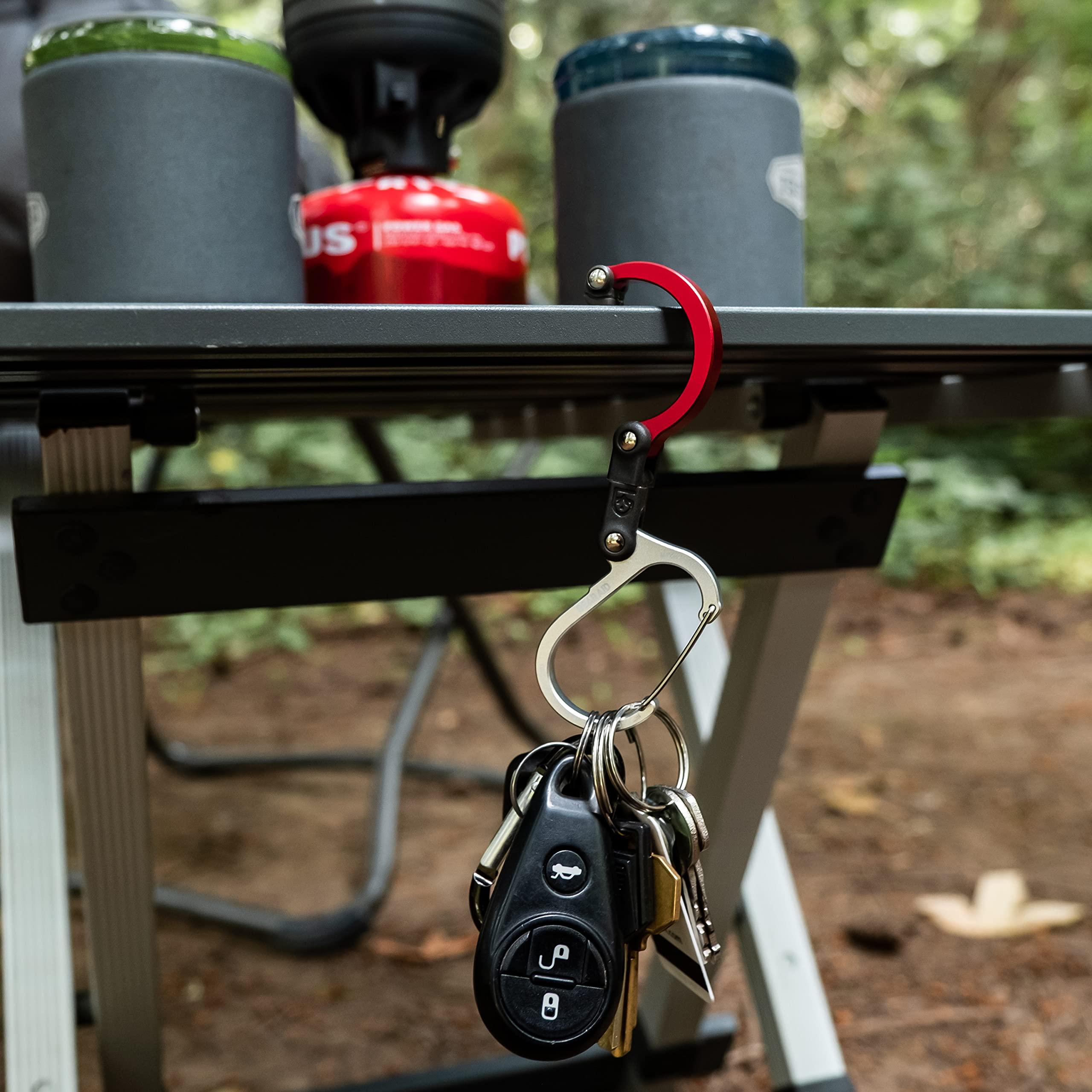 GEAR AID HEROCLIP Carabiner Gear Clip and Hook (Mini) for Travel - Image 6