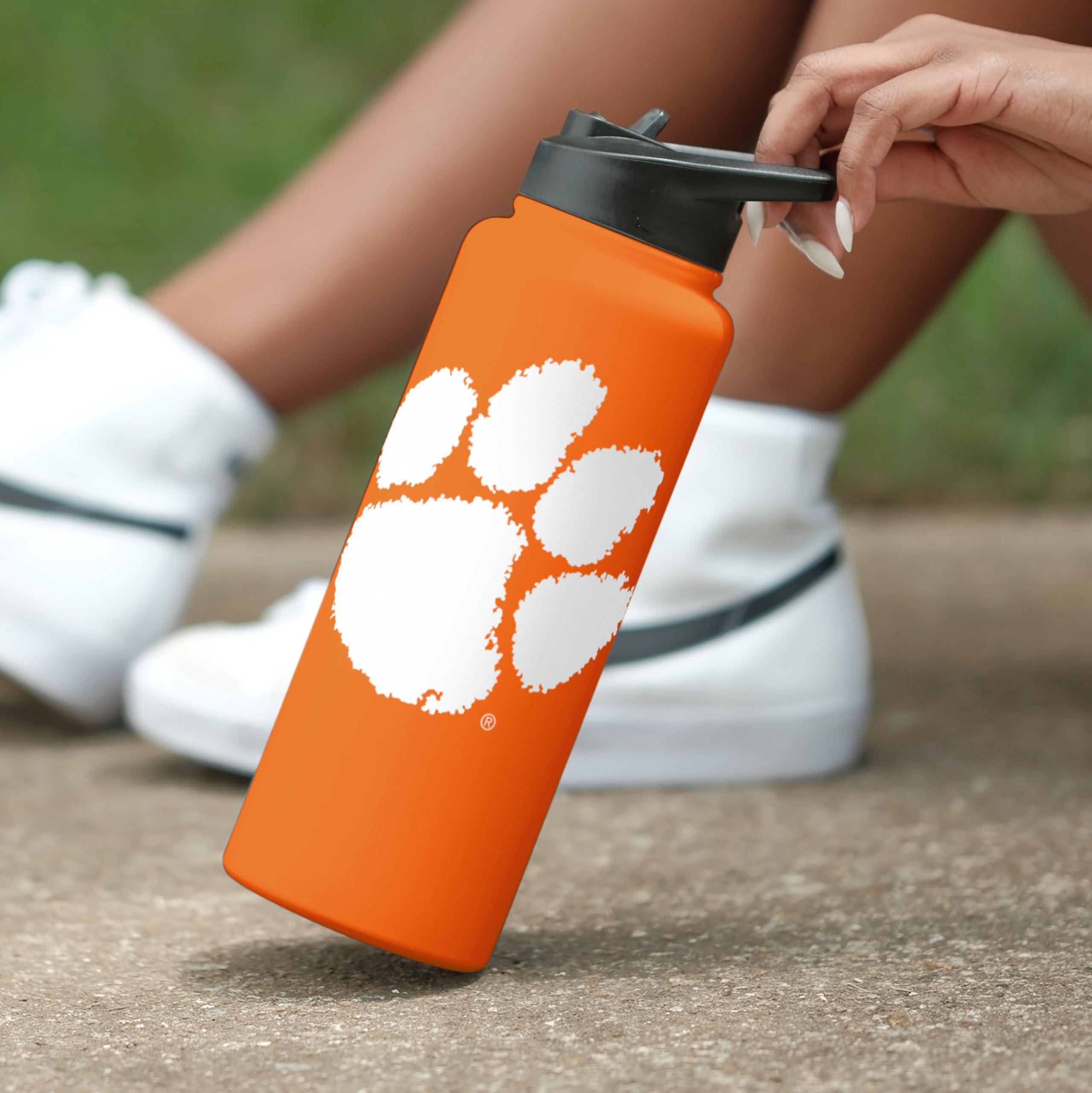 Clemson Logo 34oz Quencher Water Bottle - Image 3