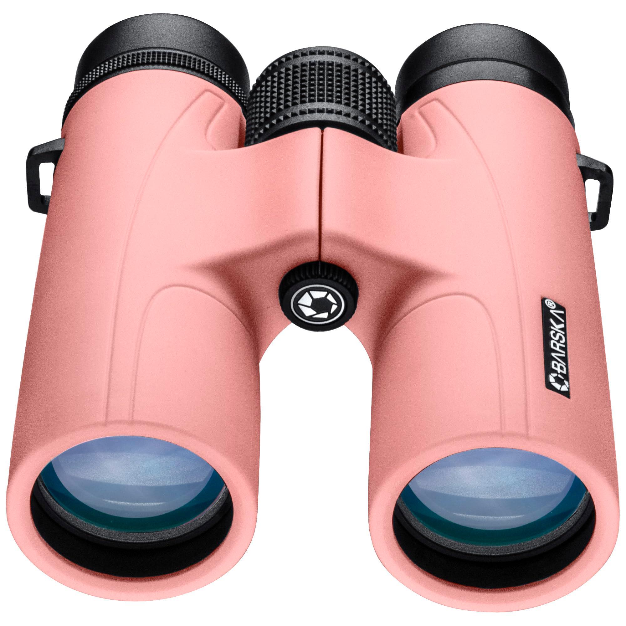 Barska Crush 10x42 Shockproof Lightweight Colorful Binoculars Fully-Multi Coated for Hunting, Hiking, Concerts, Sports with Carrying Case & Neck Strap