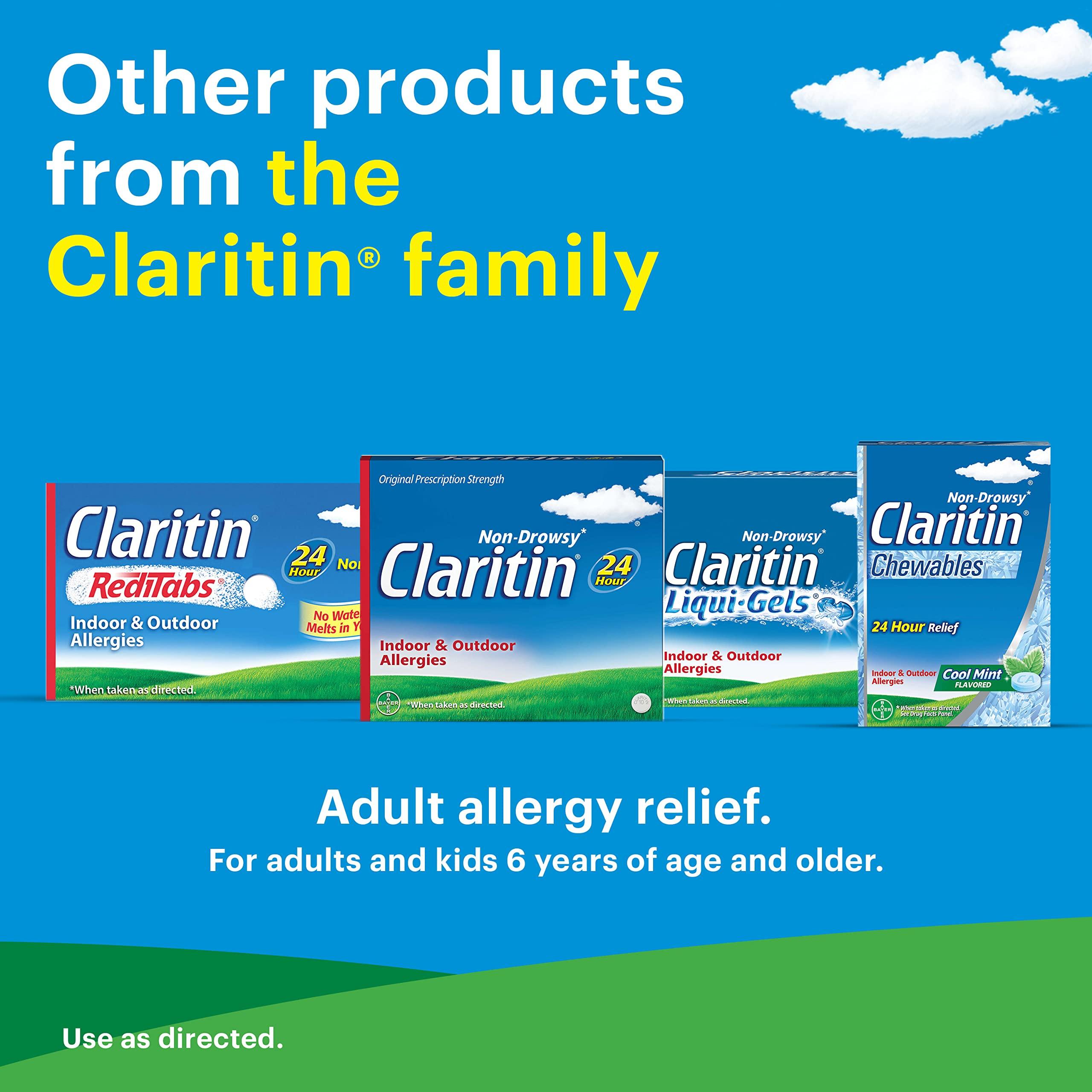Children's Claritin Chewables 24 HR Children Allergy Medicine, Grape, 30 Count - Image 10