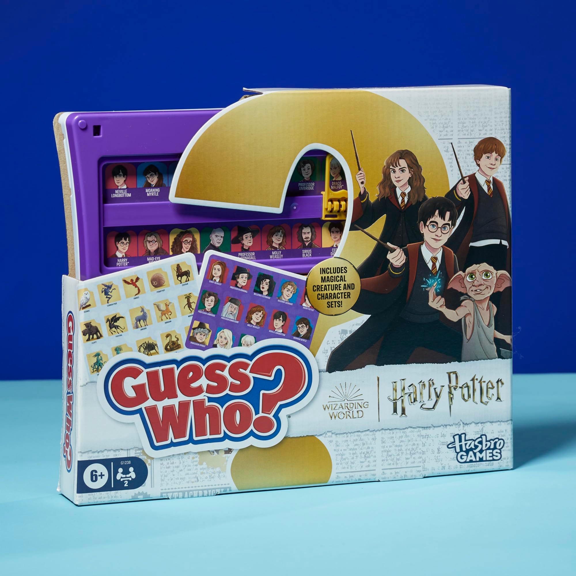 Guess Who? HARRY POTTER Edition Board Game | Ages 6 and Up | 2 Players | Fun Games for Kids and Preschoolers | Family Gifts (Amazon Exclusive) - Image 9