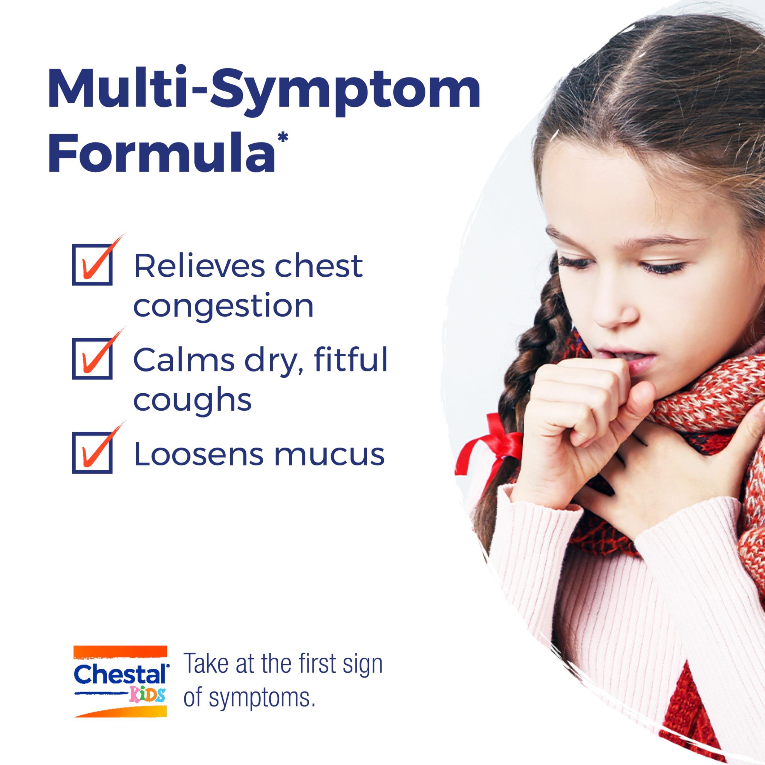 Boiron Chestal Kids Pellets for Cough and Mucus Relief, Nasal or Chest Congestion, and Sore Throat Relief - 2 Count (160 Pellets) - Image 2
