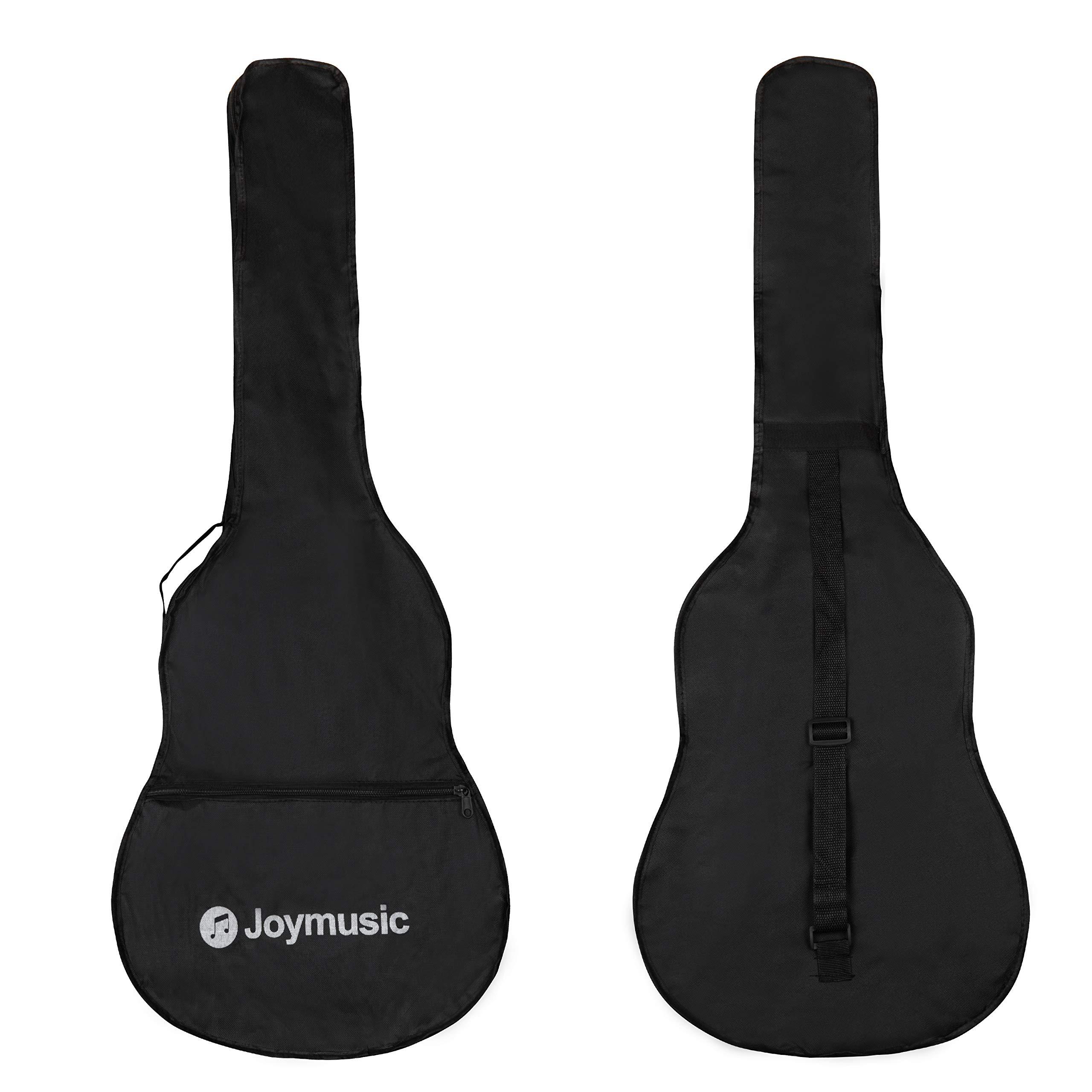 Joymusic 38 inch blueburst beginner acoustic guitar kit,bundle with a strap with picks holder,digital tuner, set strings, capo,cleaning cloth,6 picks,gig bag.(JG-38C,BLS) - Image 7