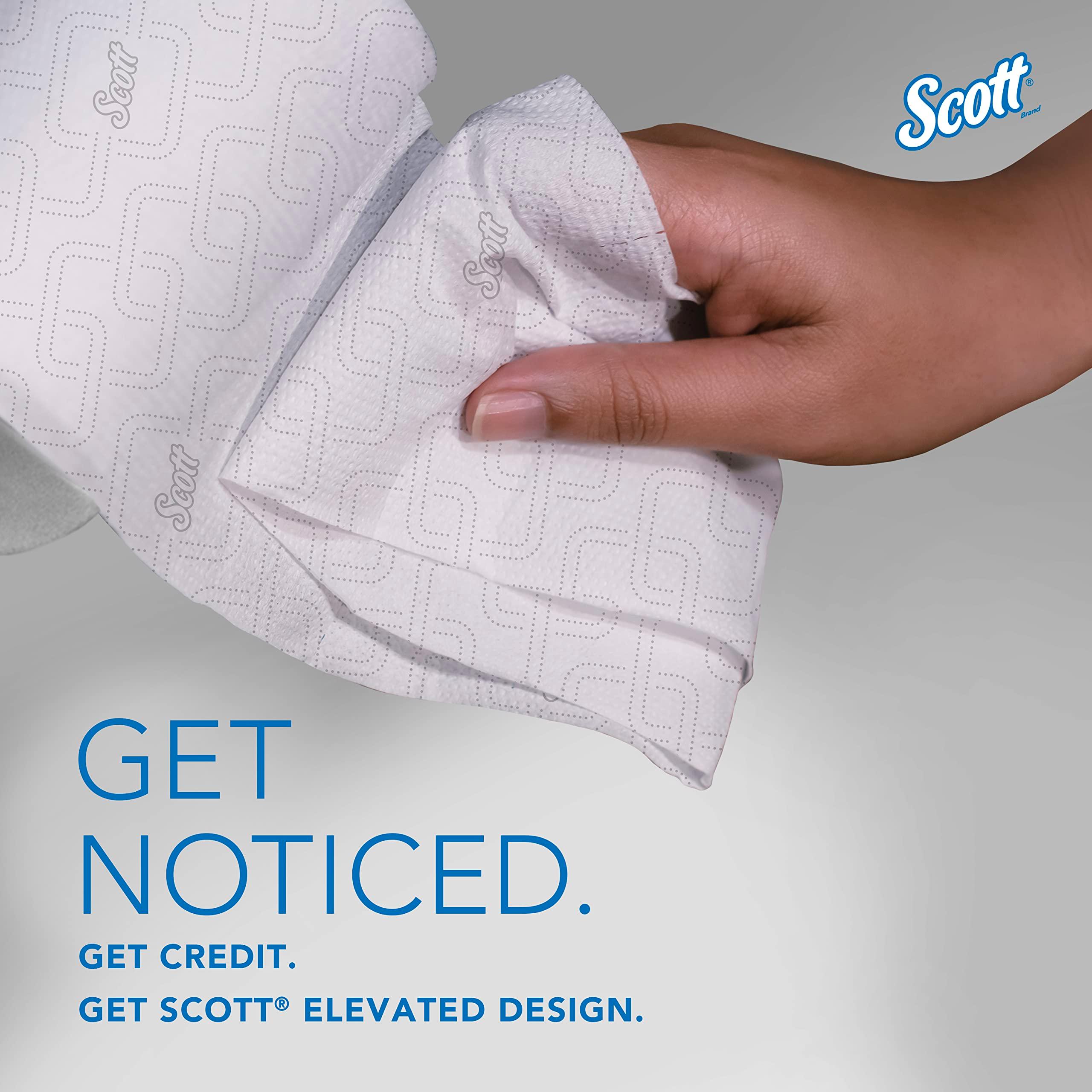 Scott Professional Coreless High-Capacity Jumbo Roll Bulk Toilet Paper (07006), 2-Ply, Elevated Design, White (12 Rolls at 1,150' Each, 13,800'/Case) - Image 9