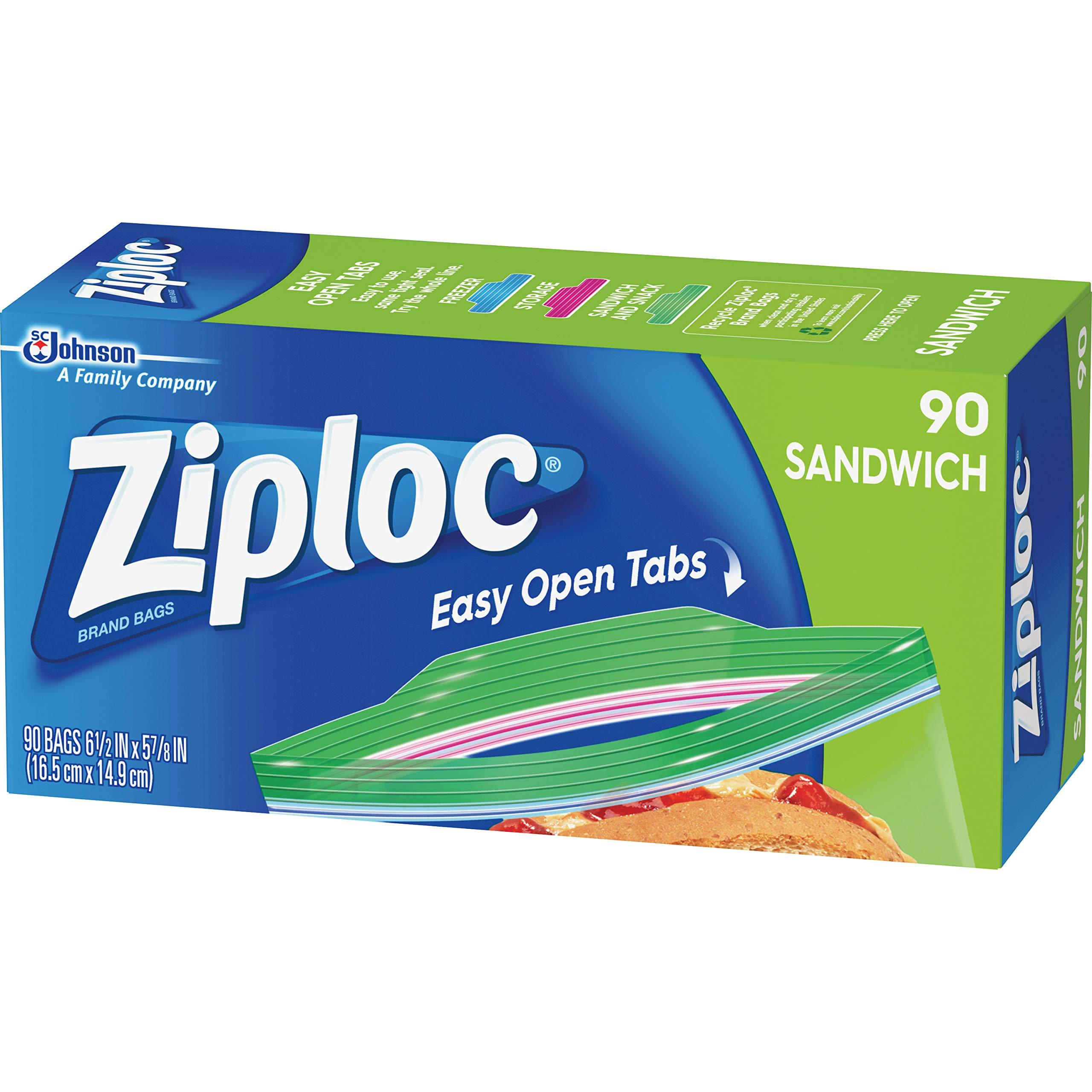 Ziploc Sandwich Bags (90-Count, 12-Pack) - Image 4