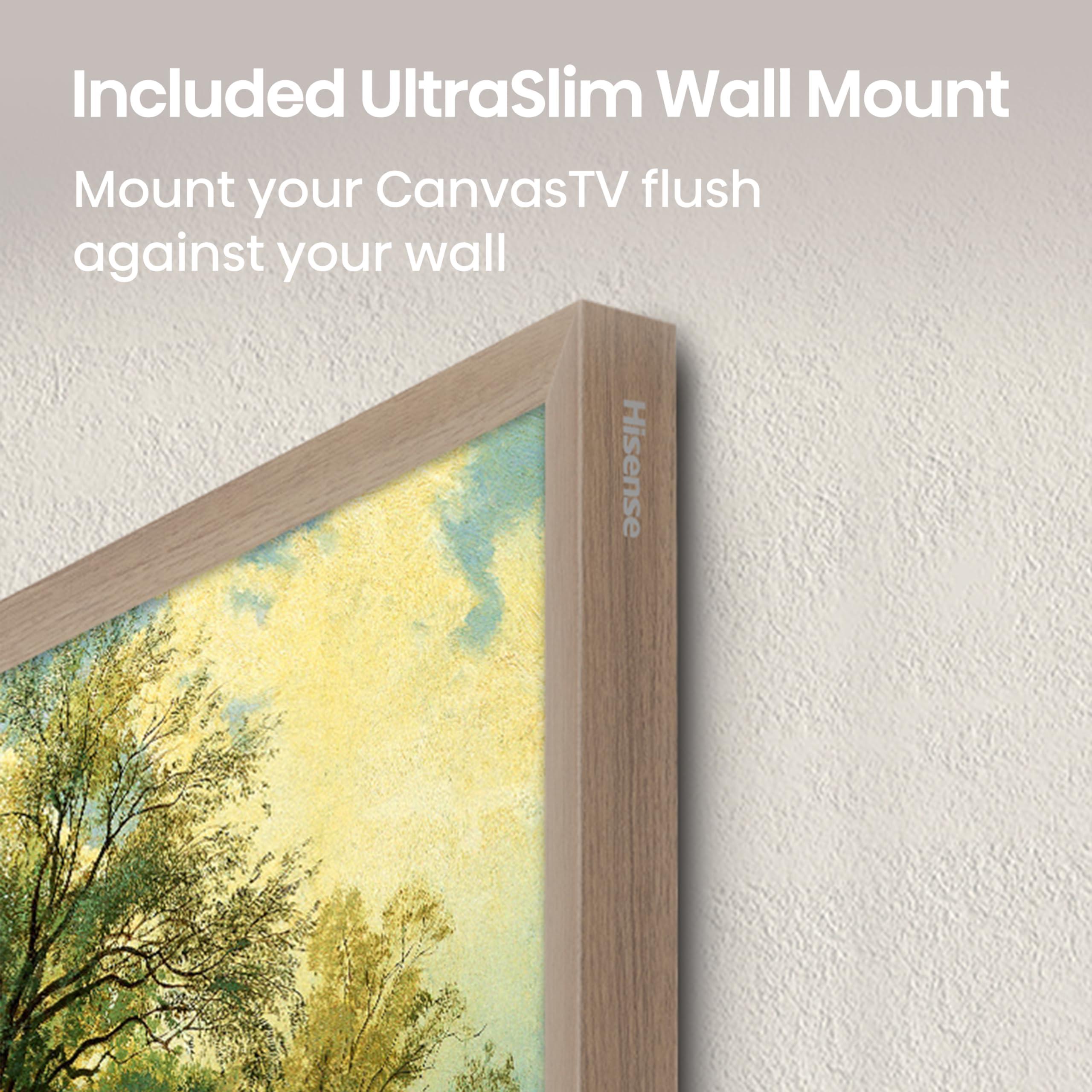 Hisense 65-Inch Class QLED 4K S7N CanvasTV™ Series Dolby Vision HDR Google Smart TV (65S7N) - 144Hz, Art Mode, Anti-Glare Panel, Hi-Matte Display, Frame & UltraSlim Wall Mount Included - Image 6