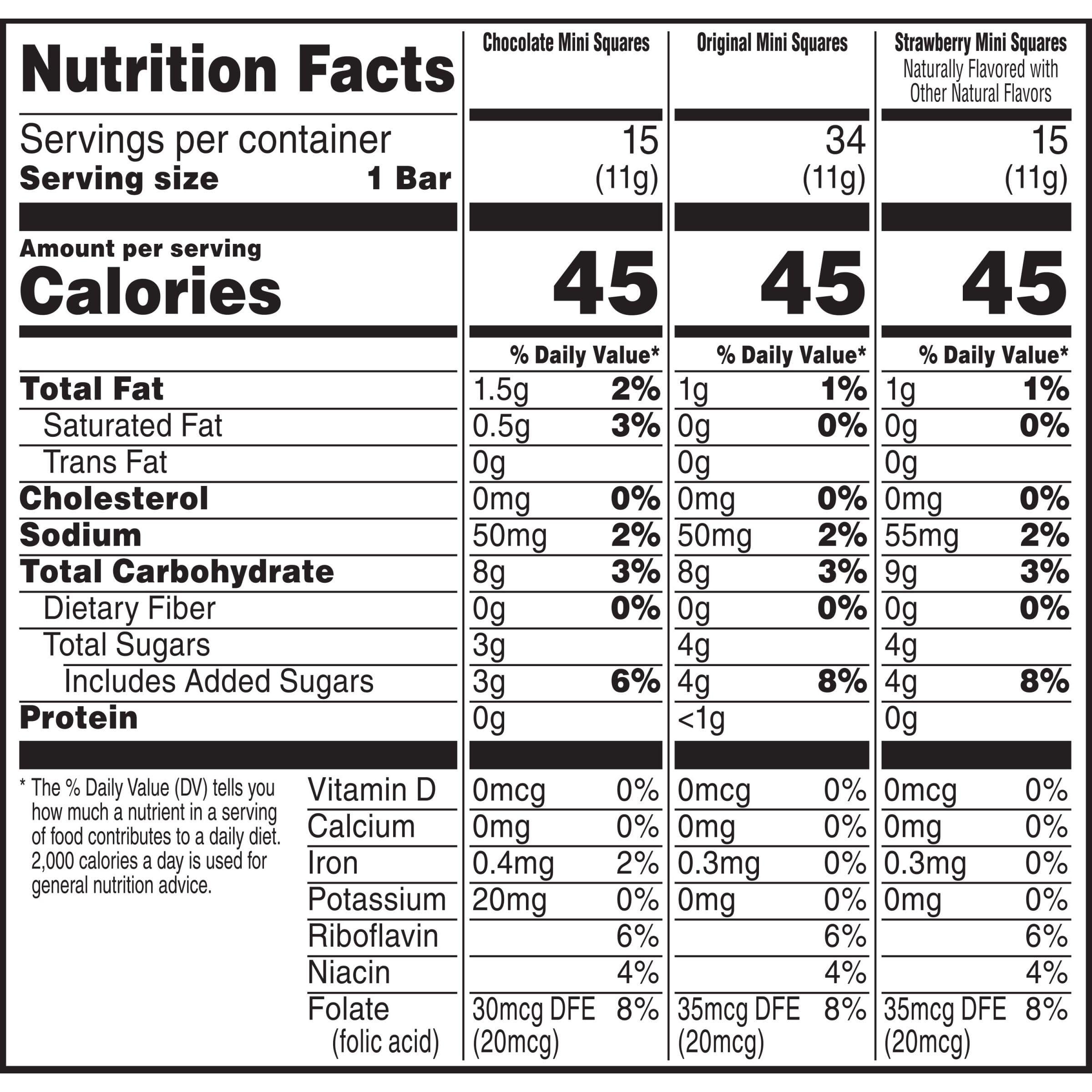 Rice Krispies Treats Mini Marshmallow Snack Bars, Kids Snacks, Variety Pack, 24.8oz Box (64 Bars) - Image 10
