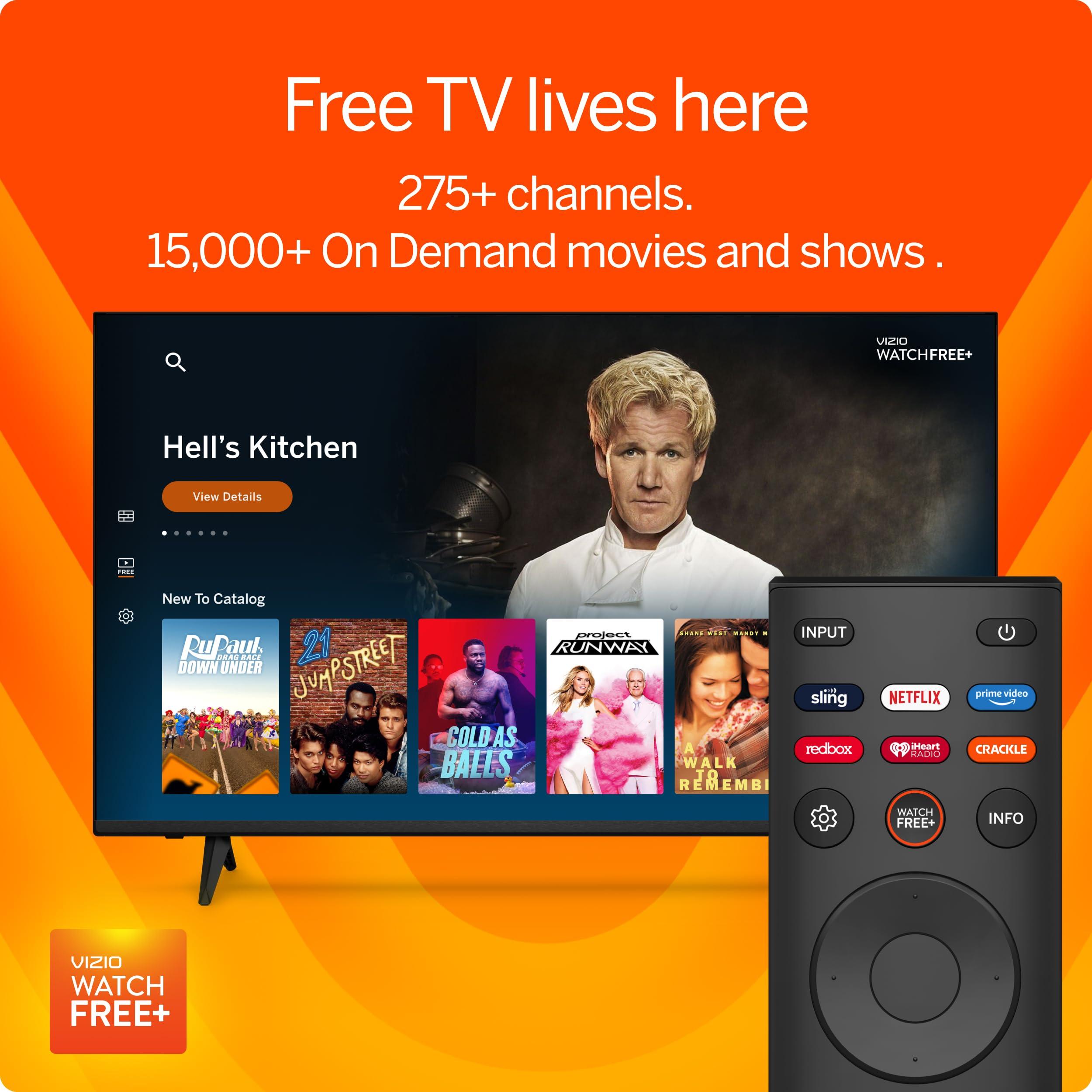 VIZIO HD 32" 720P LED Smart TV with Dual-Band WiFi 5, TV Apps - VHD32M-0807 (Renewed) - Image 5