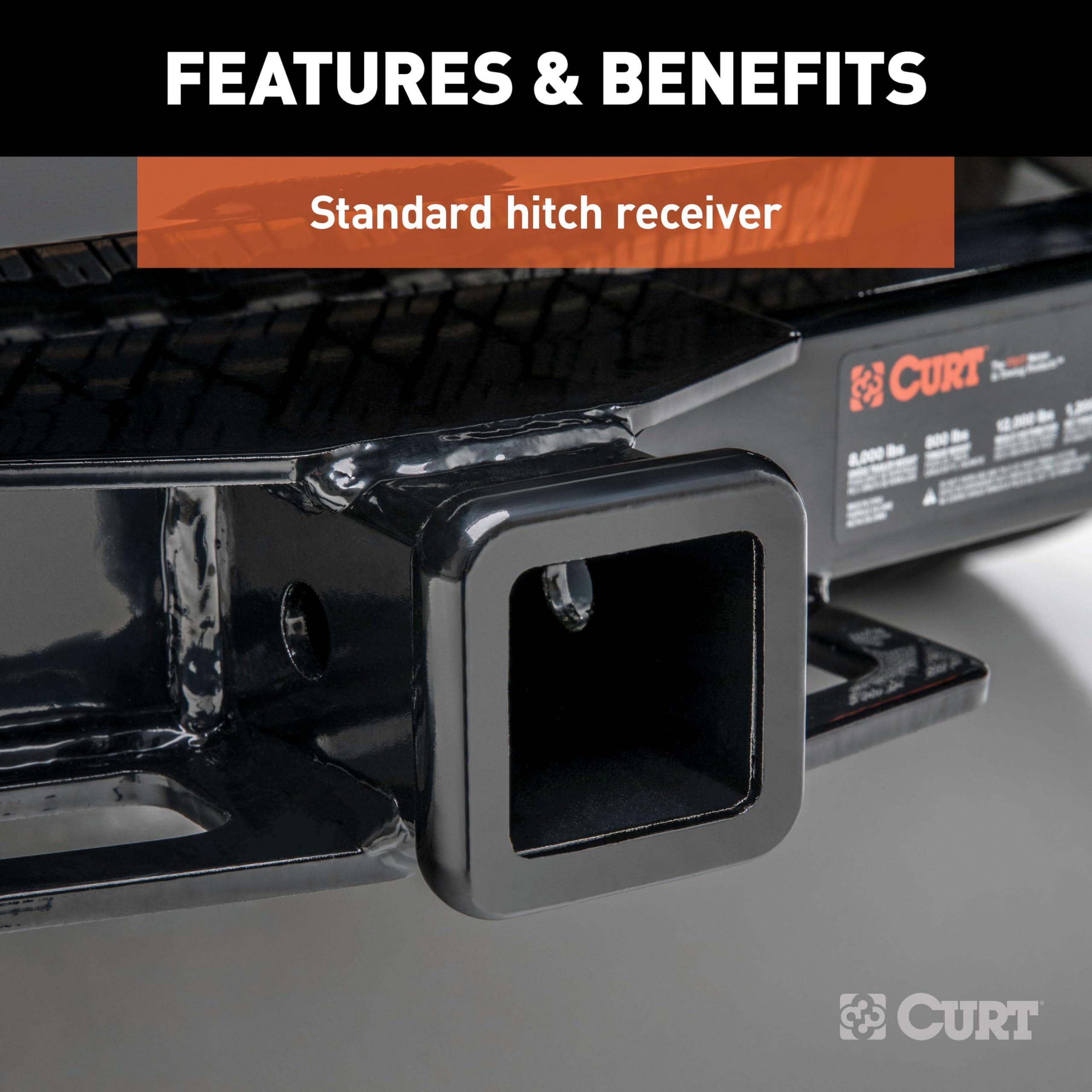 CURT 13632 Class 3 Trailer Hitch, 2-Inch Receiver, Fits Select Nissan Murano - Image 4