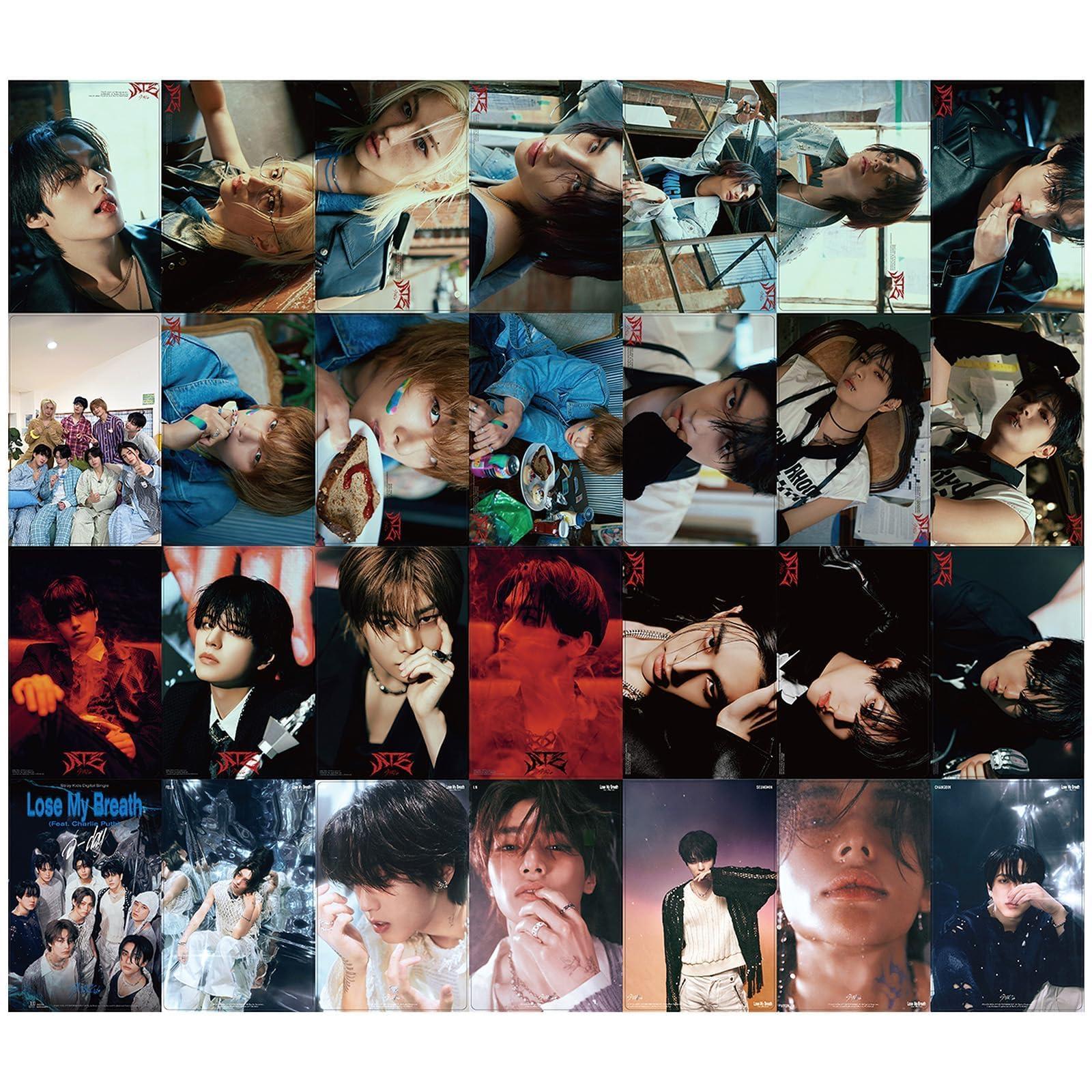 KPOPBP Stray Kids ATE Album Photocards 55 PCS KPOP Photo Cards SKZ Album LOMO Card Set, Gift for Boys and Girls Merch - Image 6