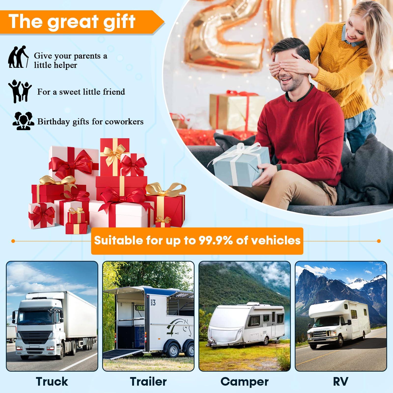 Magnetic Solar Wireless Backup Camera: 7" Portable 1 Min Easy Install Scratch-Proof No Delay Backup Camera for Truck Rechargeable HD 1080P for Trailer Small RV Camper Pemacom P15 - Image 8