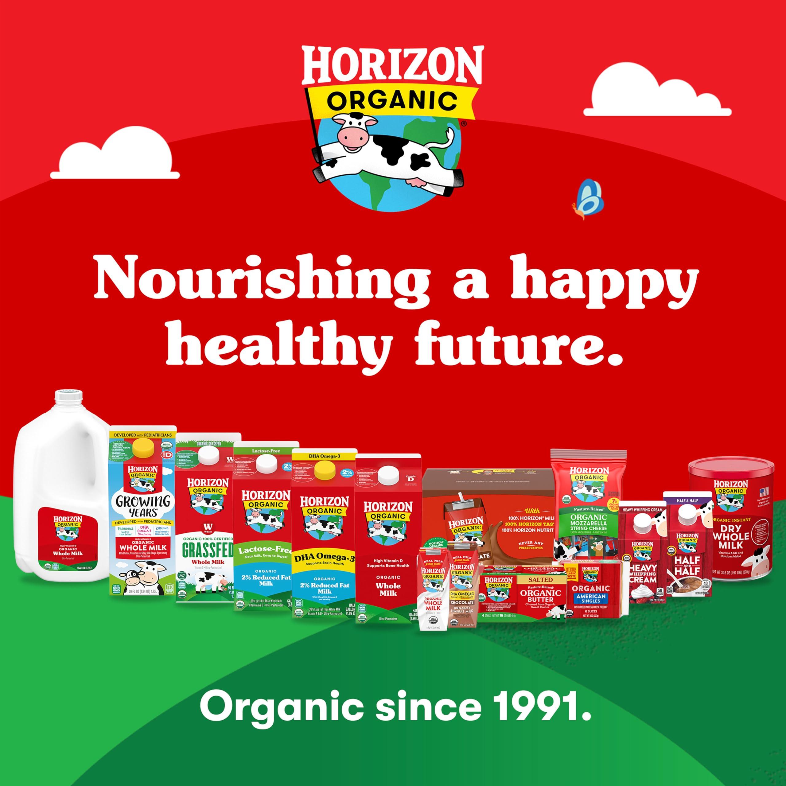 Horizon Organic Shelf-Stable 1% Lowfat Milk Boxes, Chocolate, 8 Fl Oz, 18 Pack - Image 8