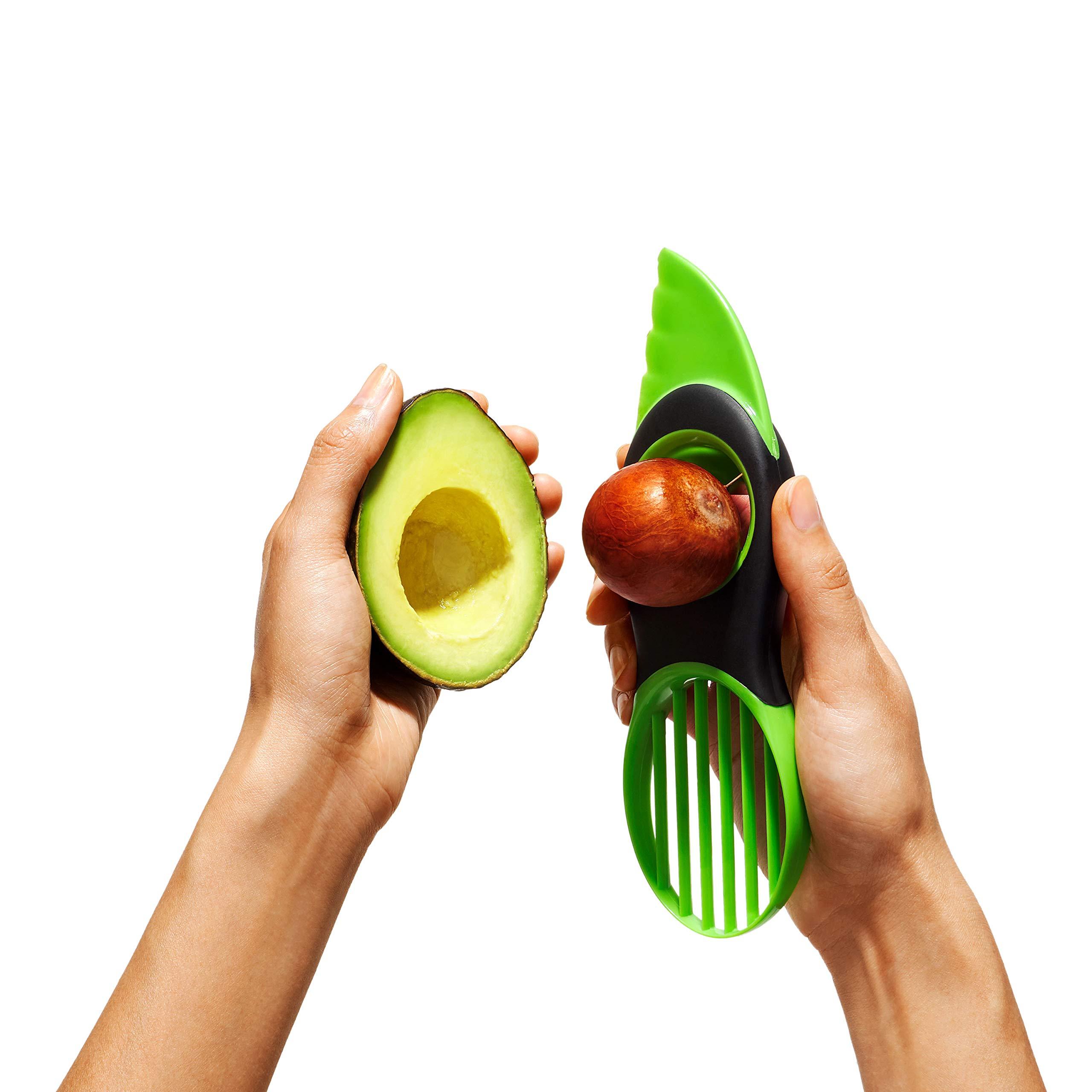 OXO Good Grips 3-in-1 Avocado Slicer - Green - Image 13