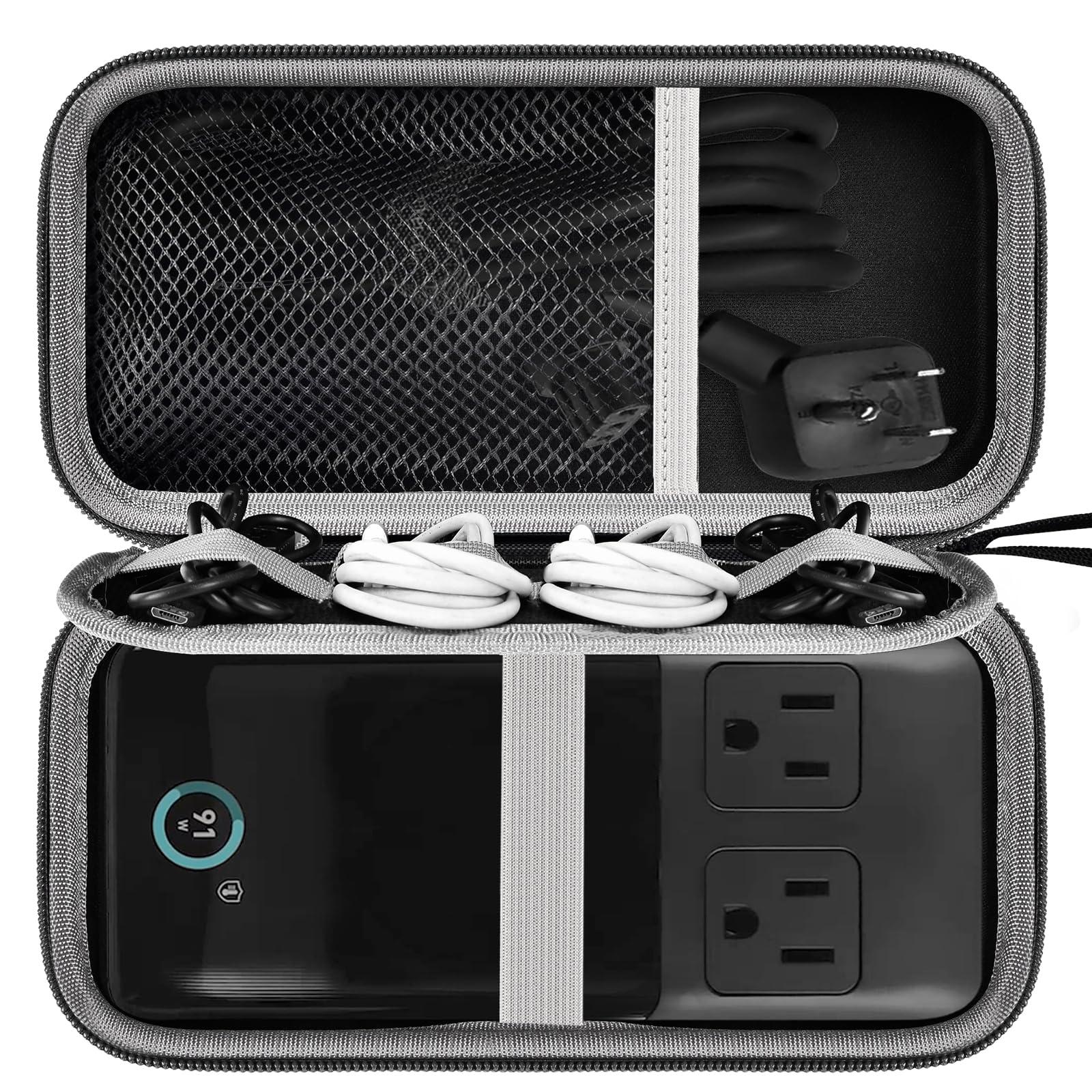 Travel Case for Anker 727/ Prime 6-in-1 USB C Charging Station (GaNPrime 101W), Power Strip Organizer Bag for Cables and Accessories - Efficient Solution for On-the-Go Charging Needs (Box Only)