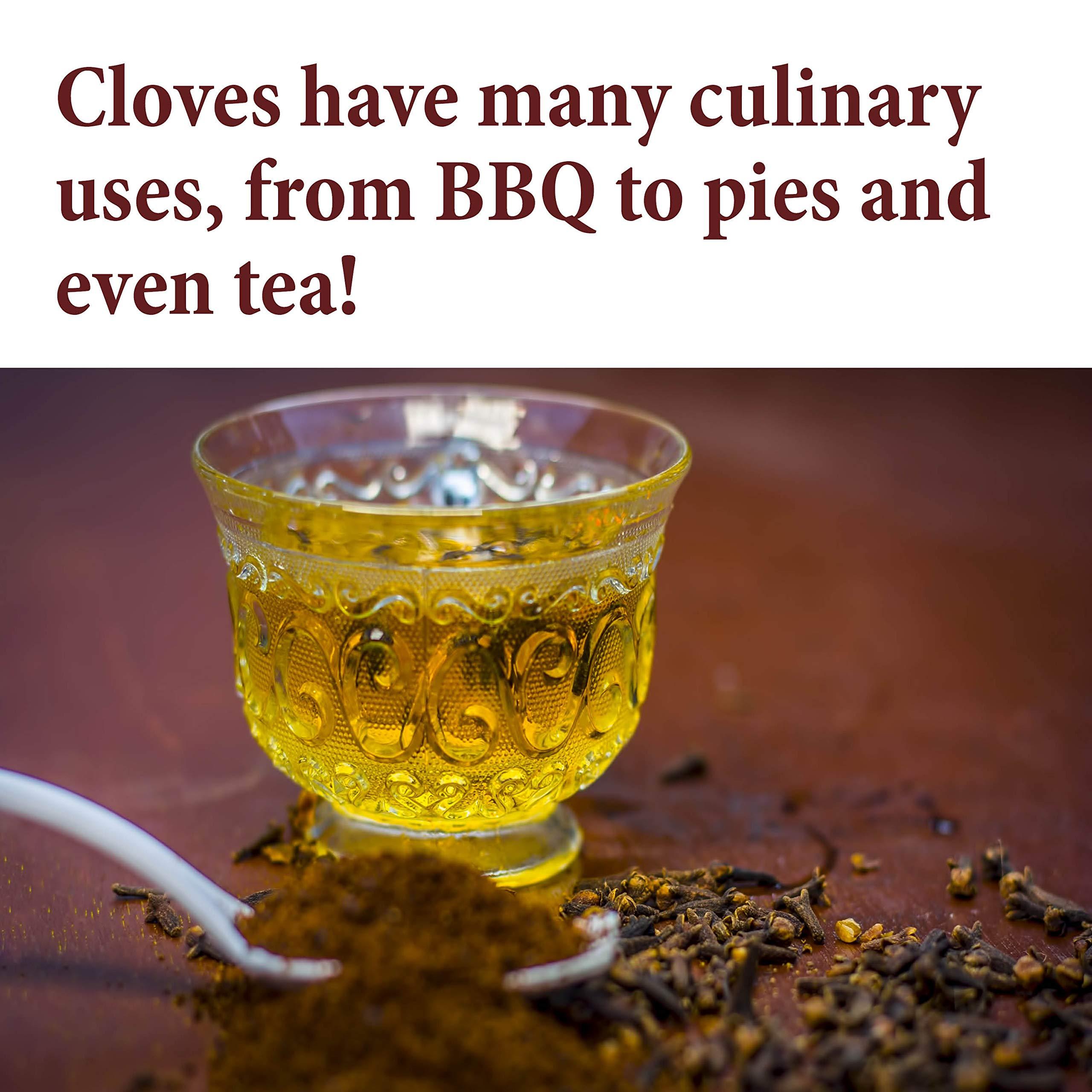 The Spice Way Cloves - ground (4 oz) clove powder or clove spice, for many savory dishes and even ground cloves tea - Image 3