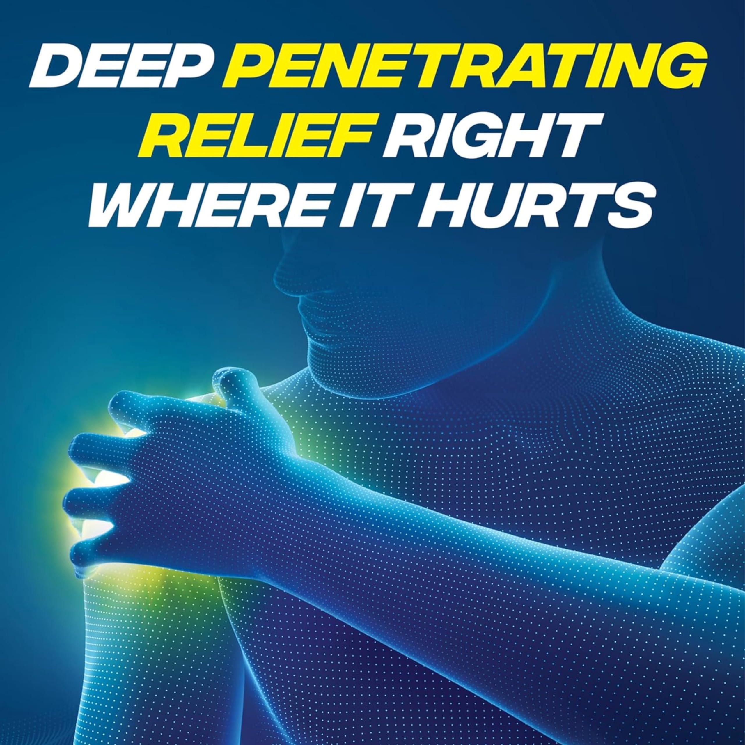 Advil Targeted Relief Pain Relieving Cream, Up to 8 Hours of Powerful Relief of Minor Arthritis Pain, Joint Pain, Lower Back Pain and Muscle Pain - 2.3 oz - Image 11