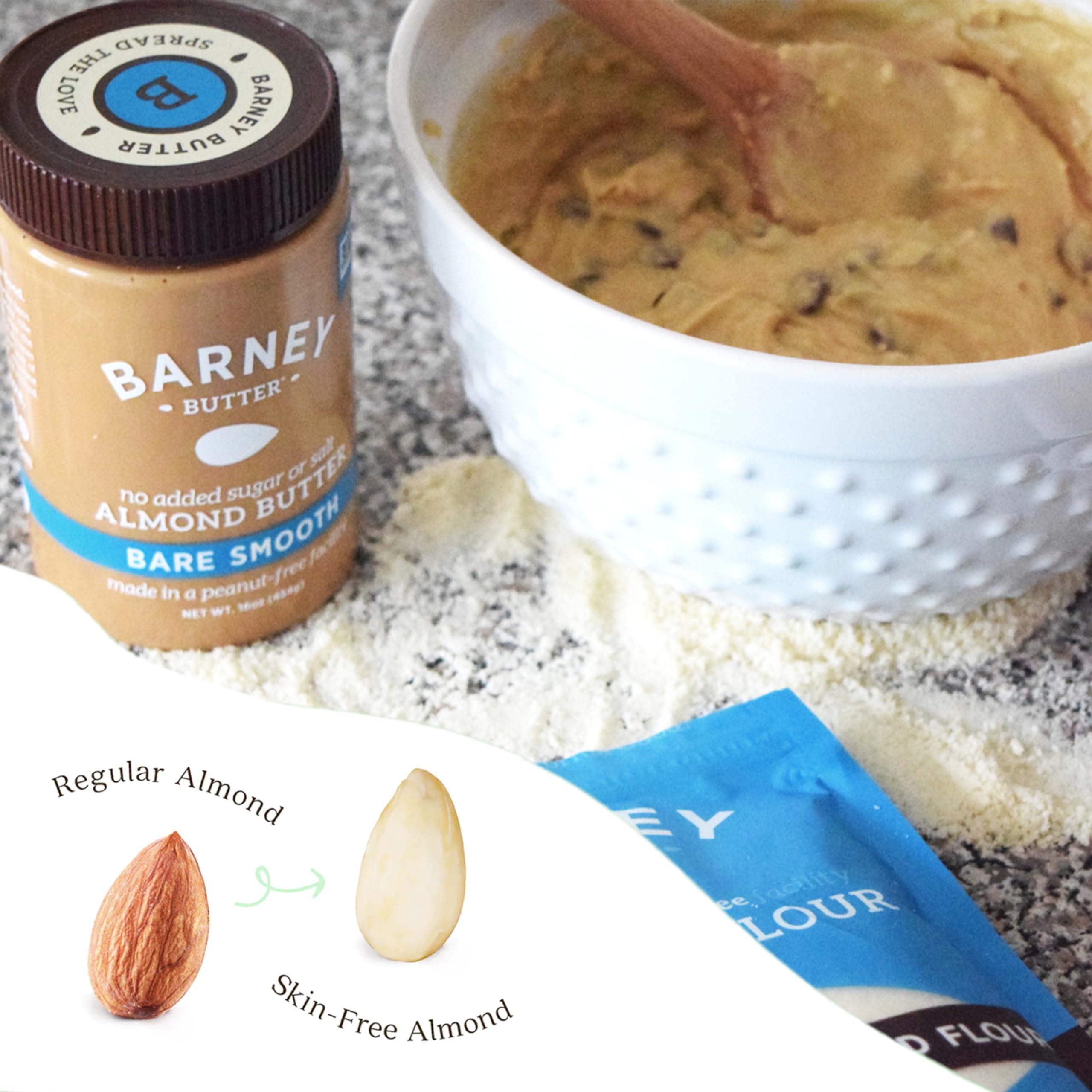 Barney Butter Almond Butter, Bare Smooth, 16 Ounce Jar, No Added Sugar or Salt, Skin-Free Almonds, No Stir, Non-GMO, Gluten Free, Keto, Paleo, Vegan - Image 2