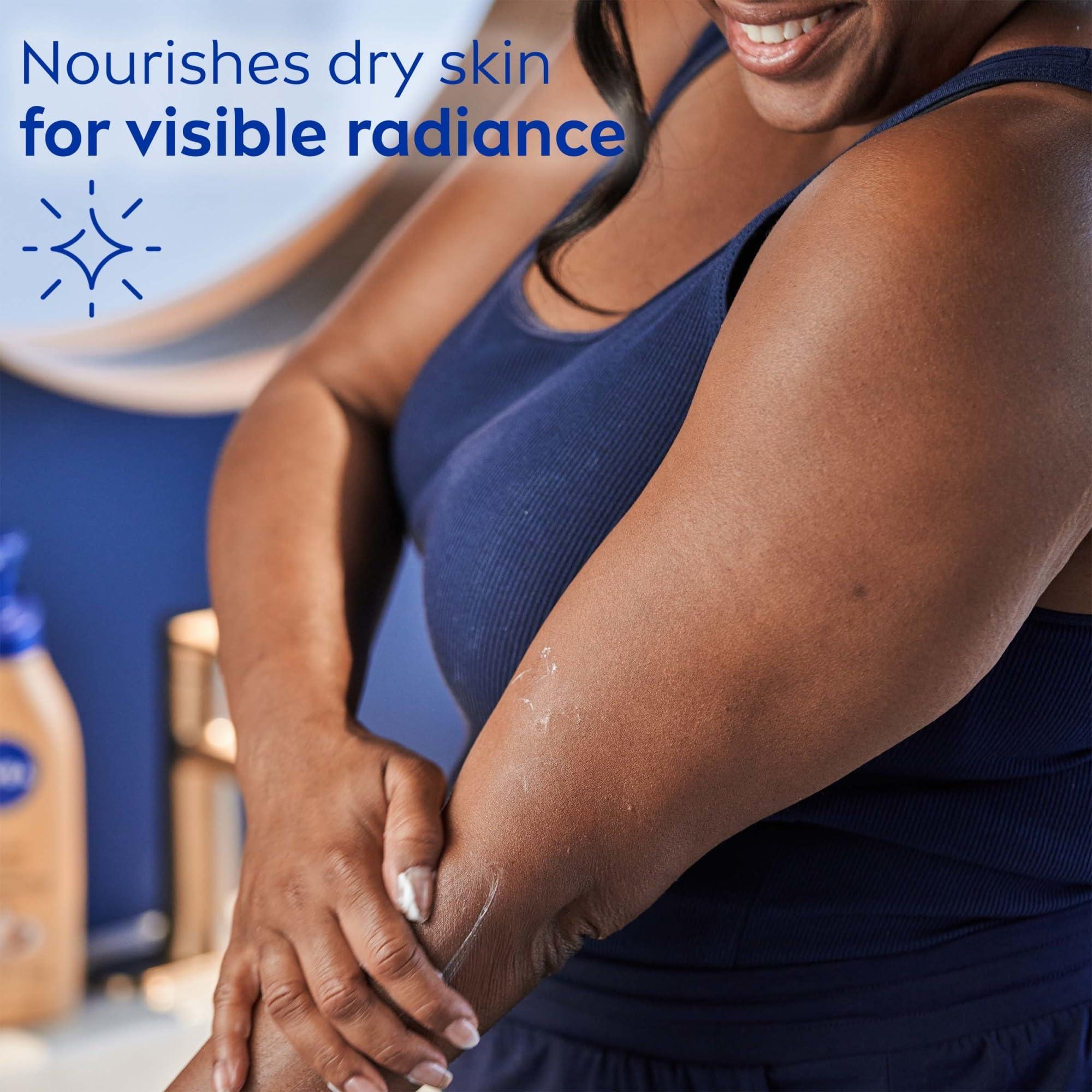 NIVEA Cocoa Butter Body Cream with Deep Nourishing Serum, Cocoa Butter Cream for Dry Skin, 16 Ounce Jar - Image 8