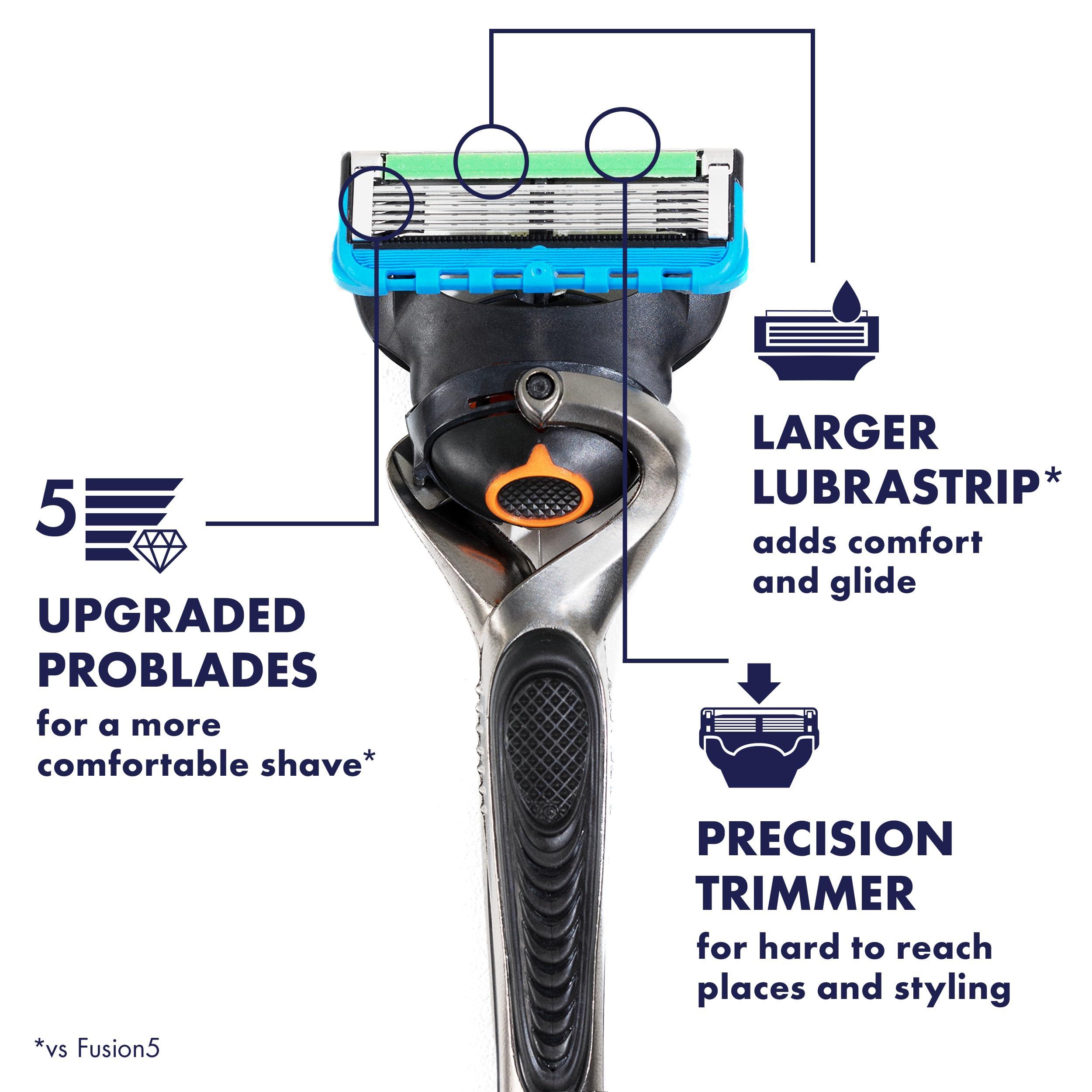 Gillette ProGlide Razor for Men, Handle + 2 Blade Refills - Image 2