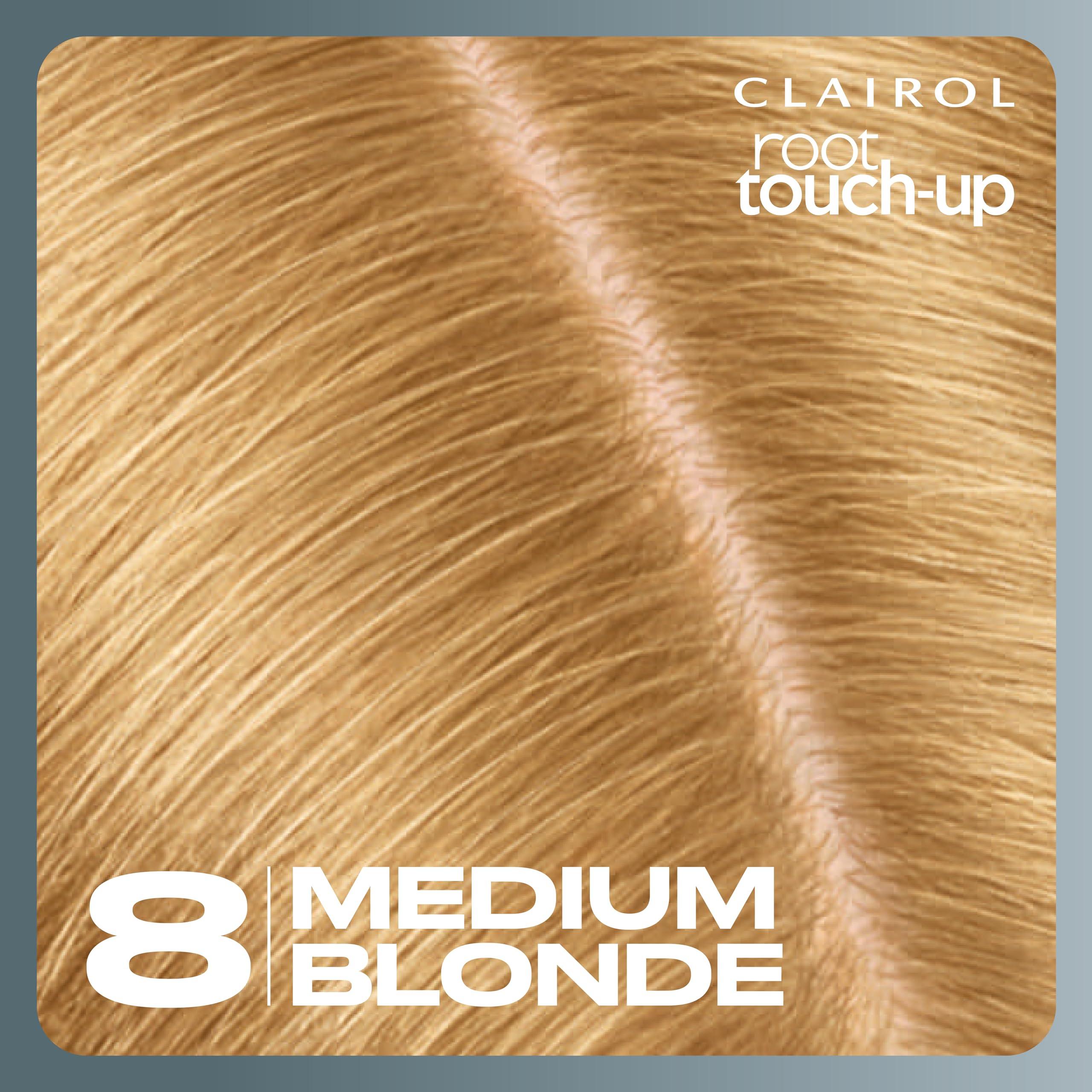 Clairol Root Touch-Up by Nice'n Easy Permanent Hair Dye, 8 Medium Blonde Hair Color, Pack of 1 - Image 10