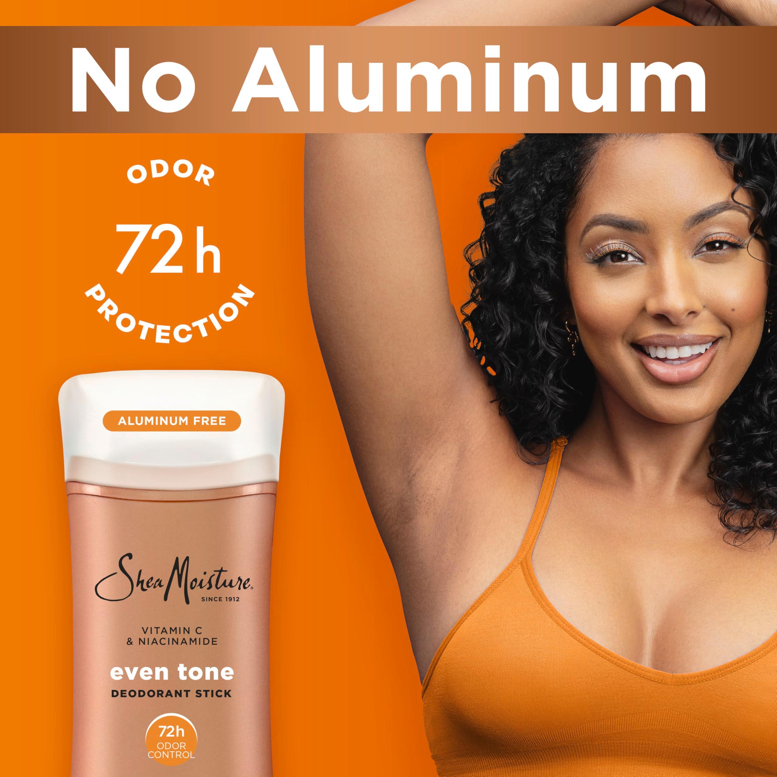 SheaMoisture Deodorant Stick for 72h Odor Control Fresh Aluminum Free 2.6 oz - Image 3