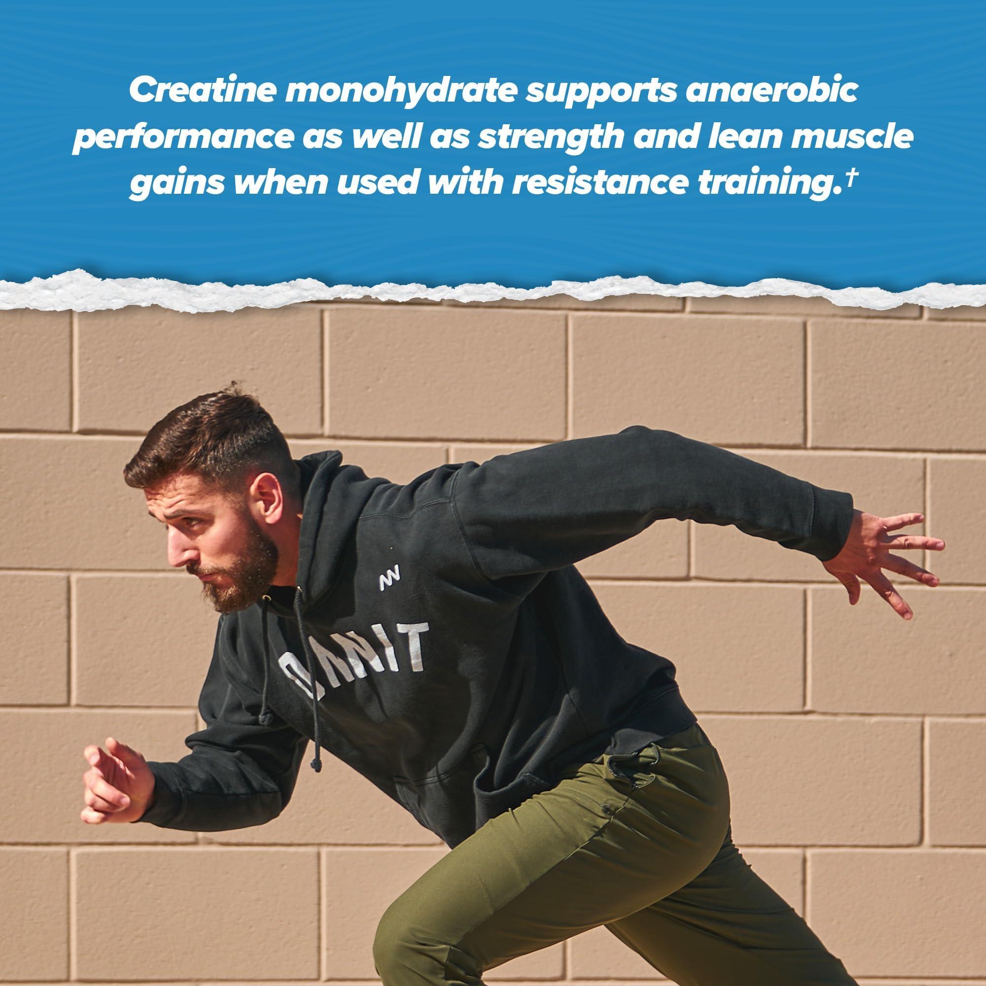 ONNIT Creatine Monohydrate Powder, Creatine Powder Supplement That Promotes Strength and Power, 30 Servings per Tub, 5.29 oz - Image 5