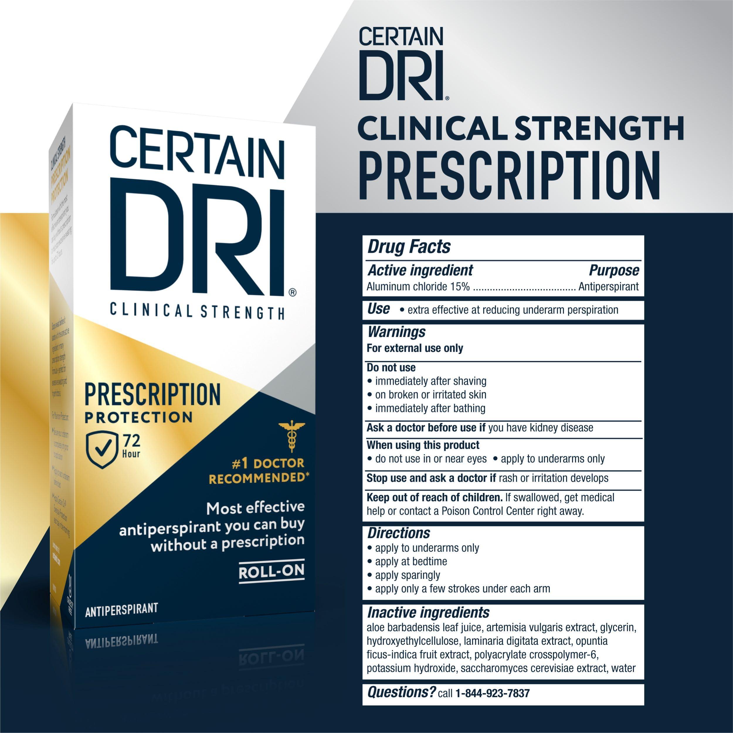 Certain Dri Anti Perspirant Roll On 1.2oz - Image 6