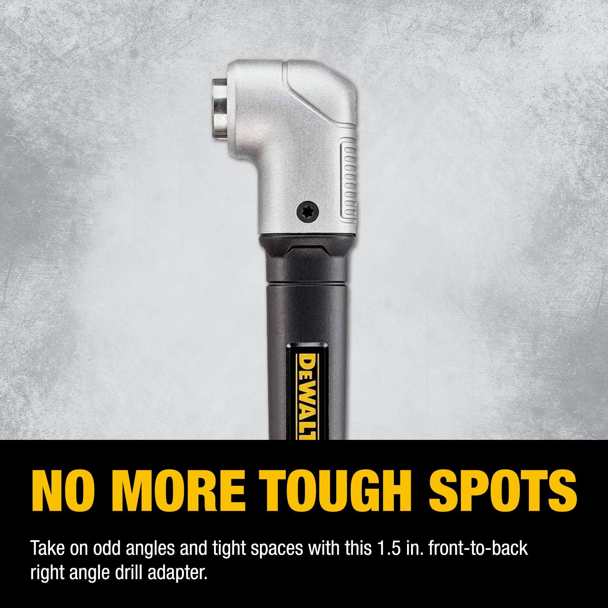 DEWALT IMPACT READY 1.5" Right Angle Attachment for Impact Driver (DWARA120) - Image 7