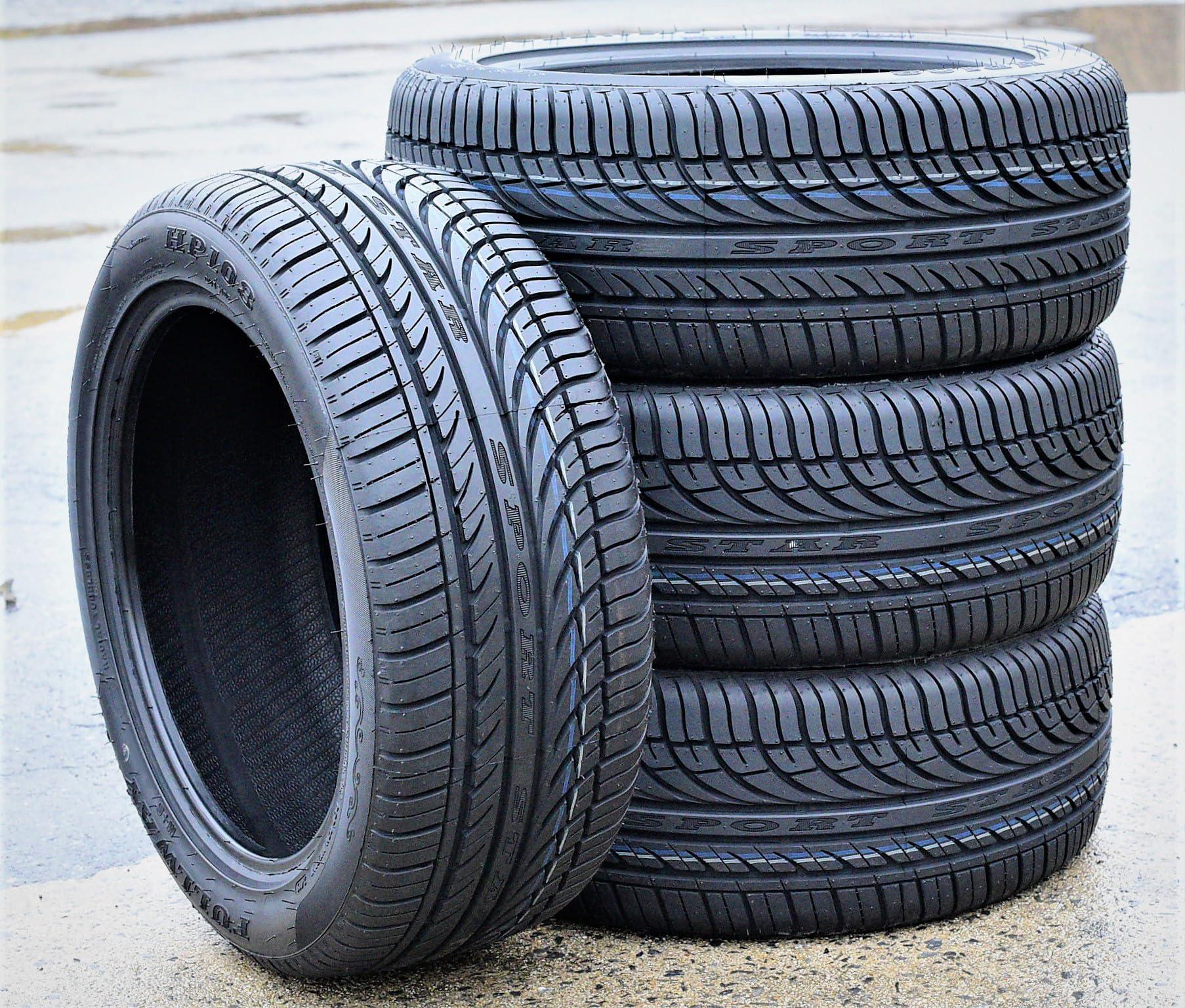 Set of 4 (FOUR) Fullway HP108 All-Season Truck/SUV High Performance Radial Tires-255/55R20 255/55ZR20 255/55/20 255/55-20 110W Load Range XL 4-Ply BSW Black Side Wall UTQG 380AA - Image 3