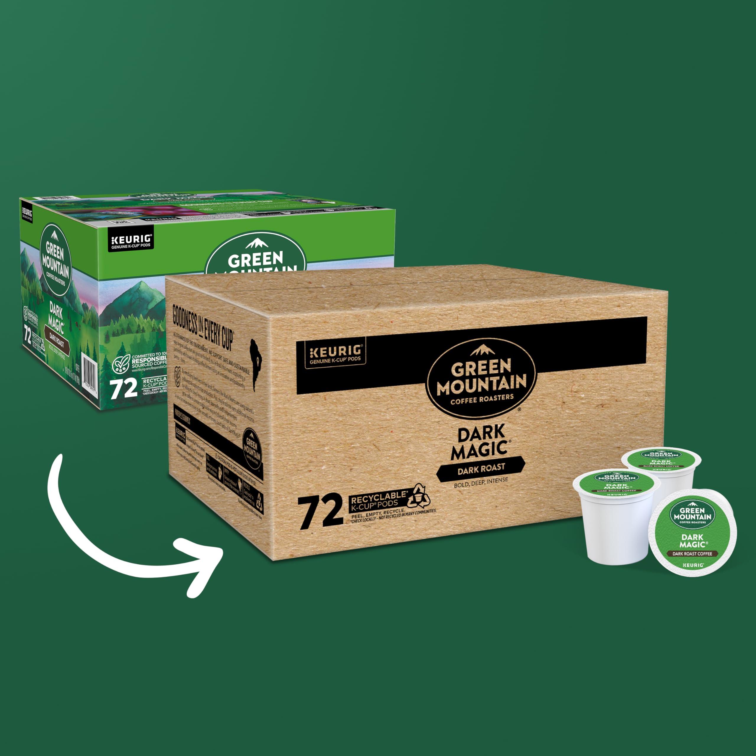 Green Mountain Coffee Roasters Dark Magic Keurig Single-Serve K-Cup Pods, Dark Roast Coffee, 72 Count - Image 15